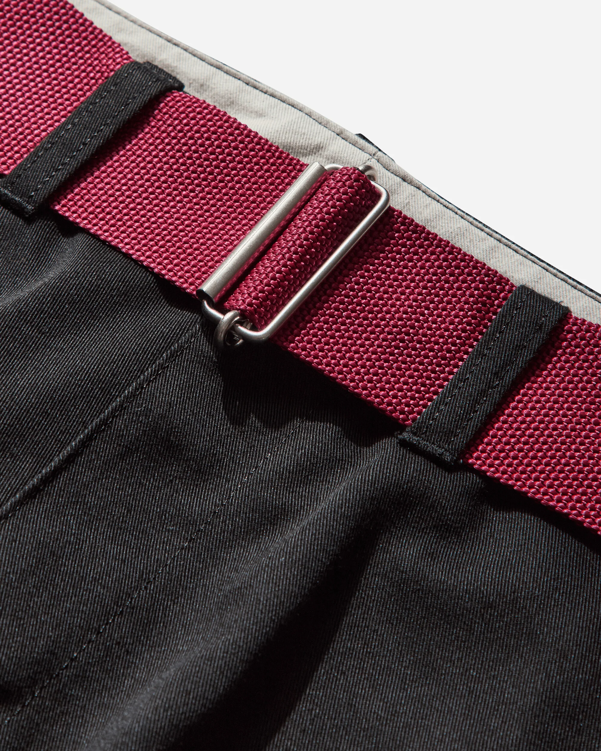 Men's Straps Trousers Black - Image 3