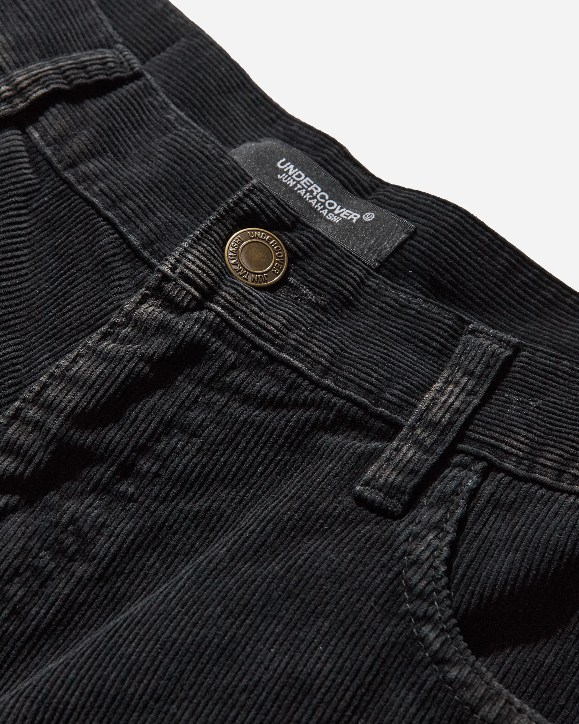 Men's Corduroy Chino Pants Black - Image 4