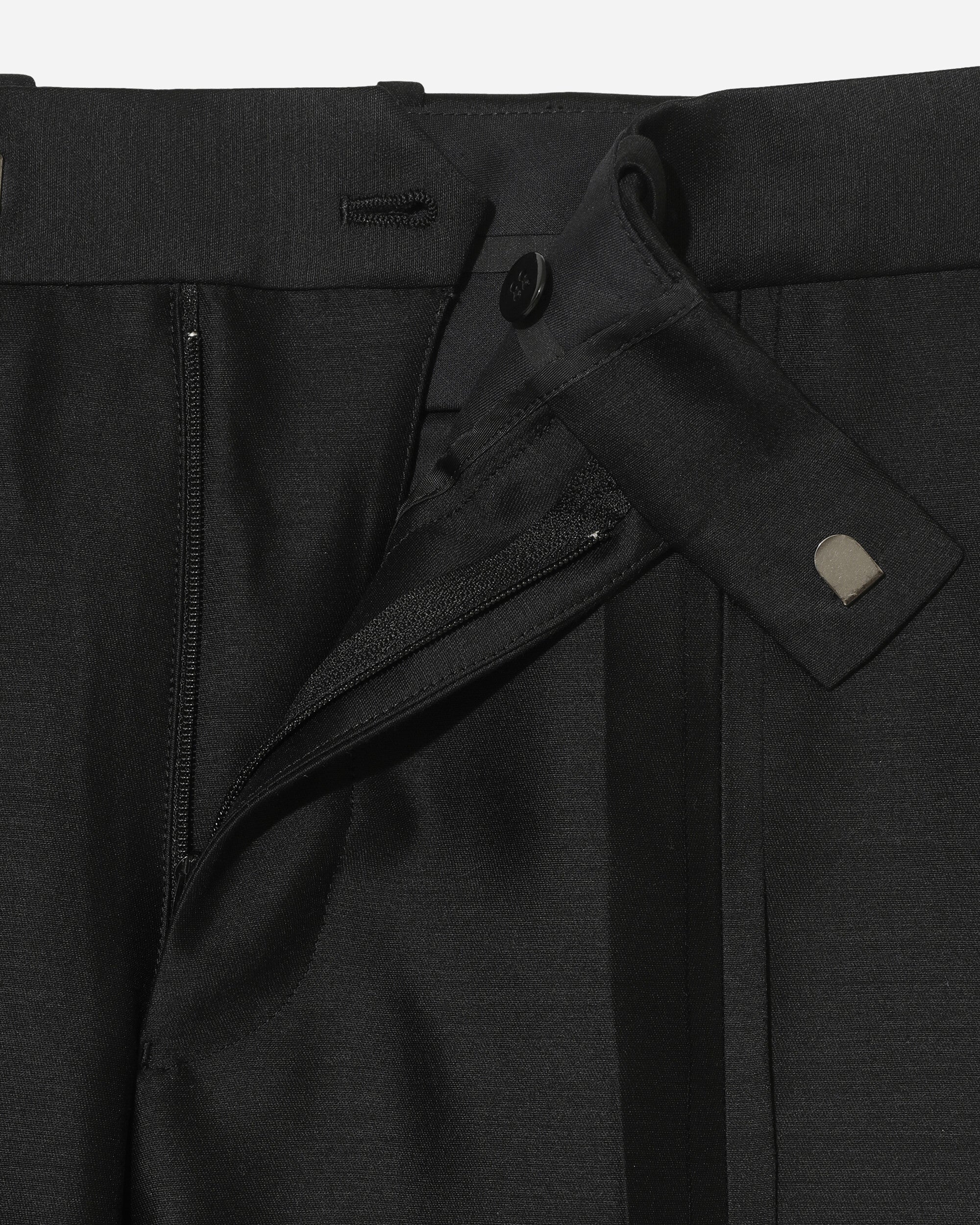 Men's Silk-Blend Suit Pants Black - Image 3