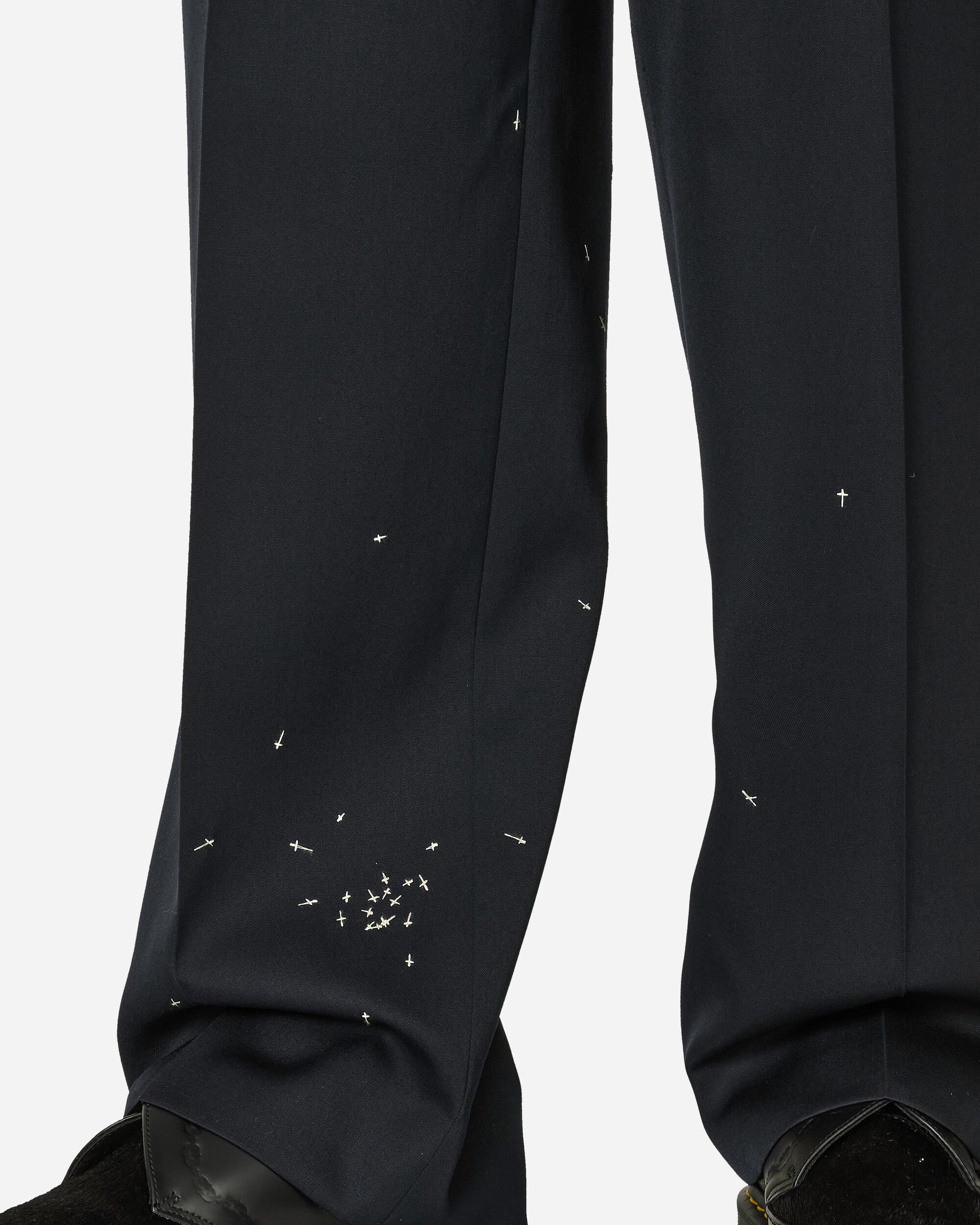 Pleated Pants Dark Navy - Image 5