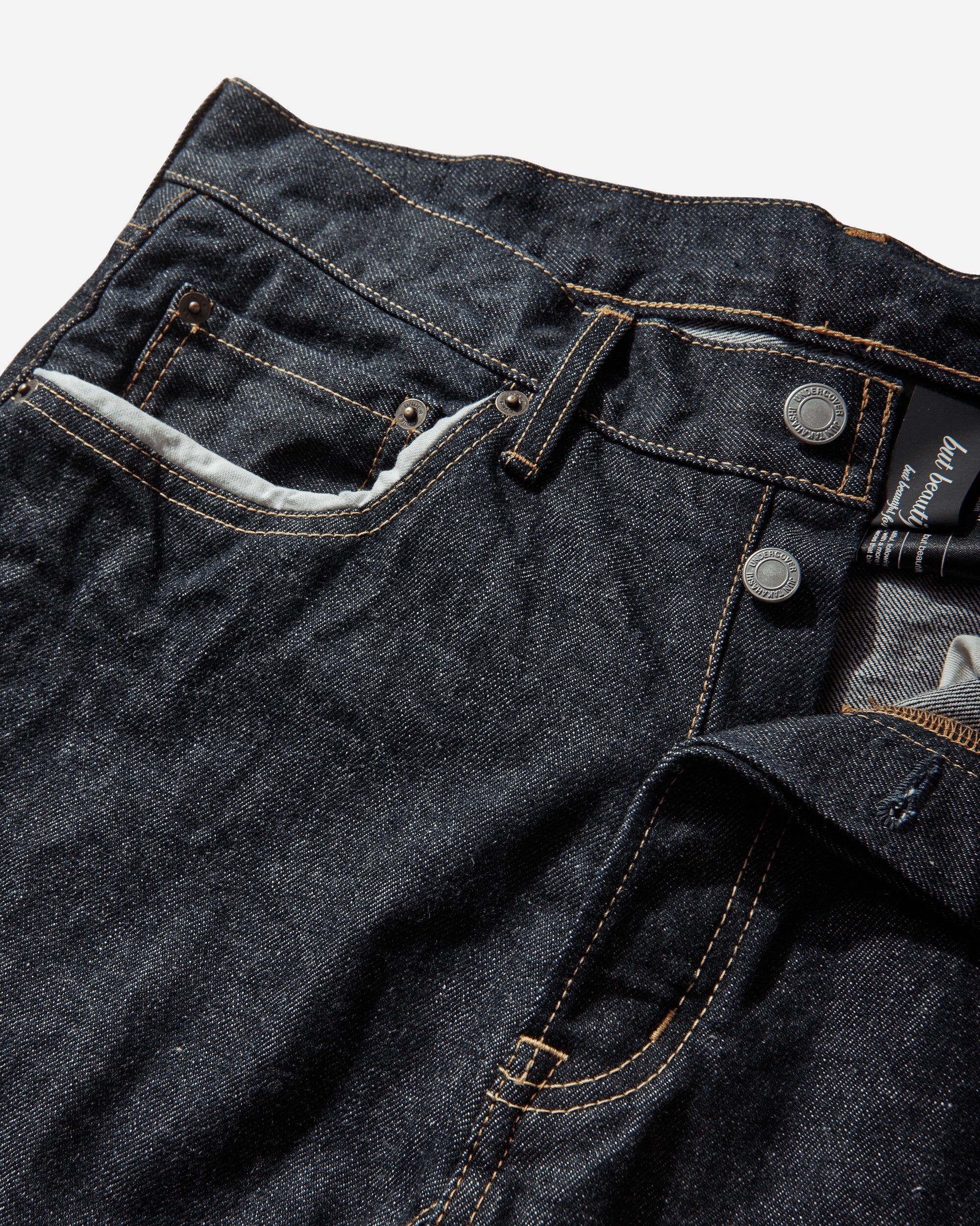 Men's People Have the Power Denim Pants Indigo - Image 4
