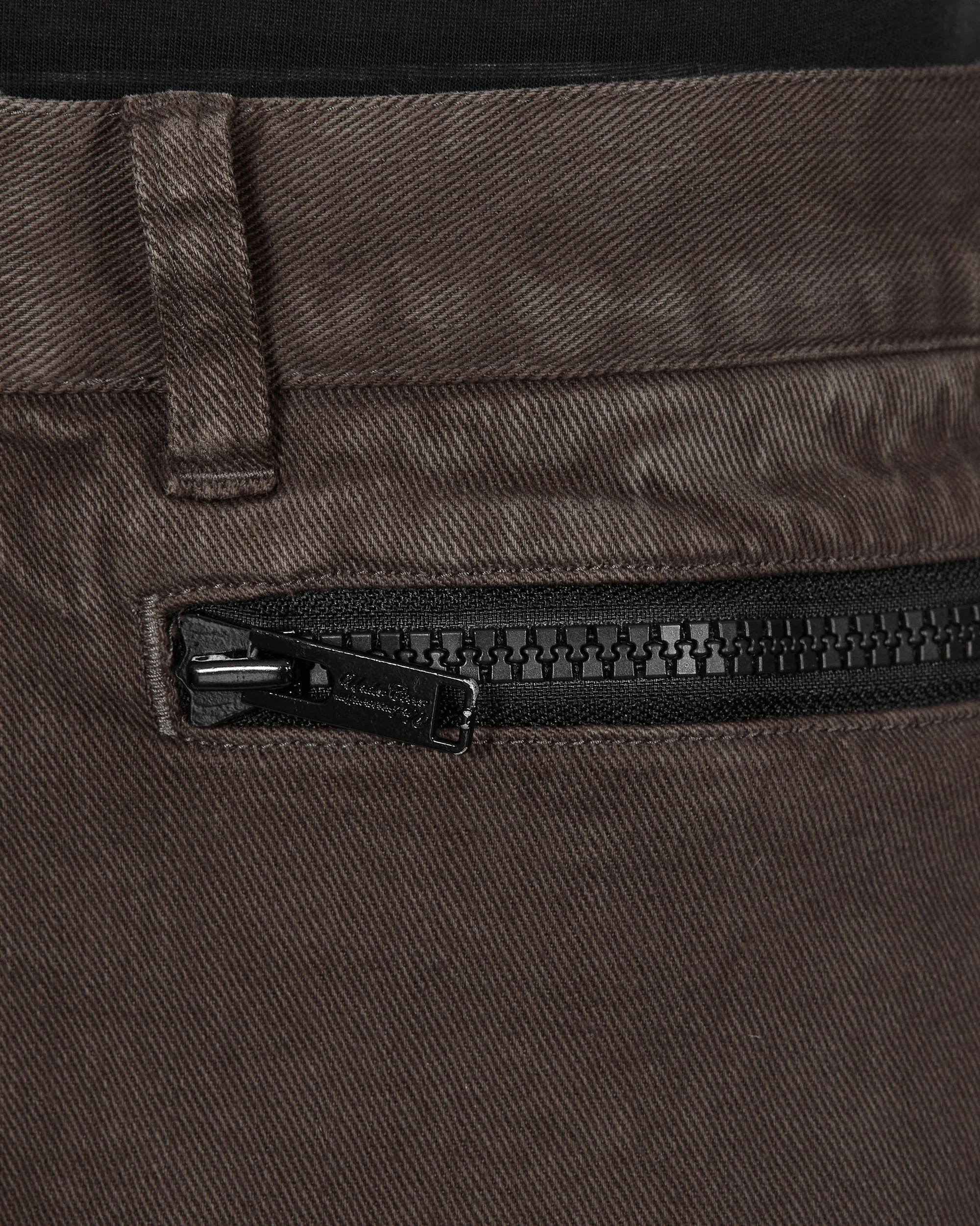 Zip Denim Pants Grey - Image 5