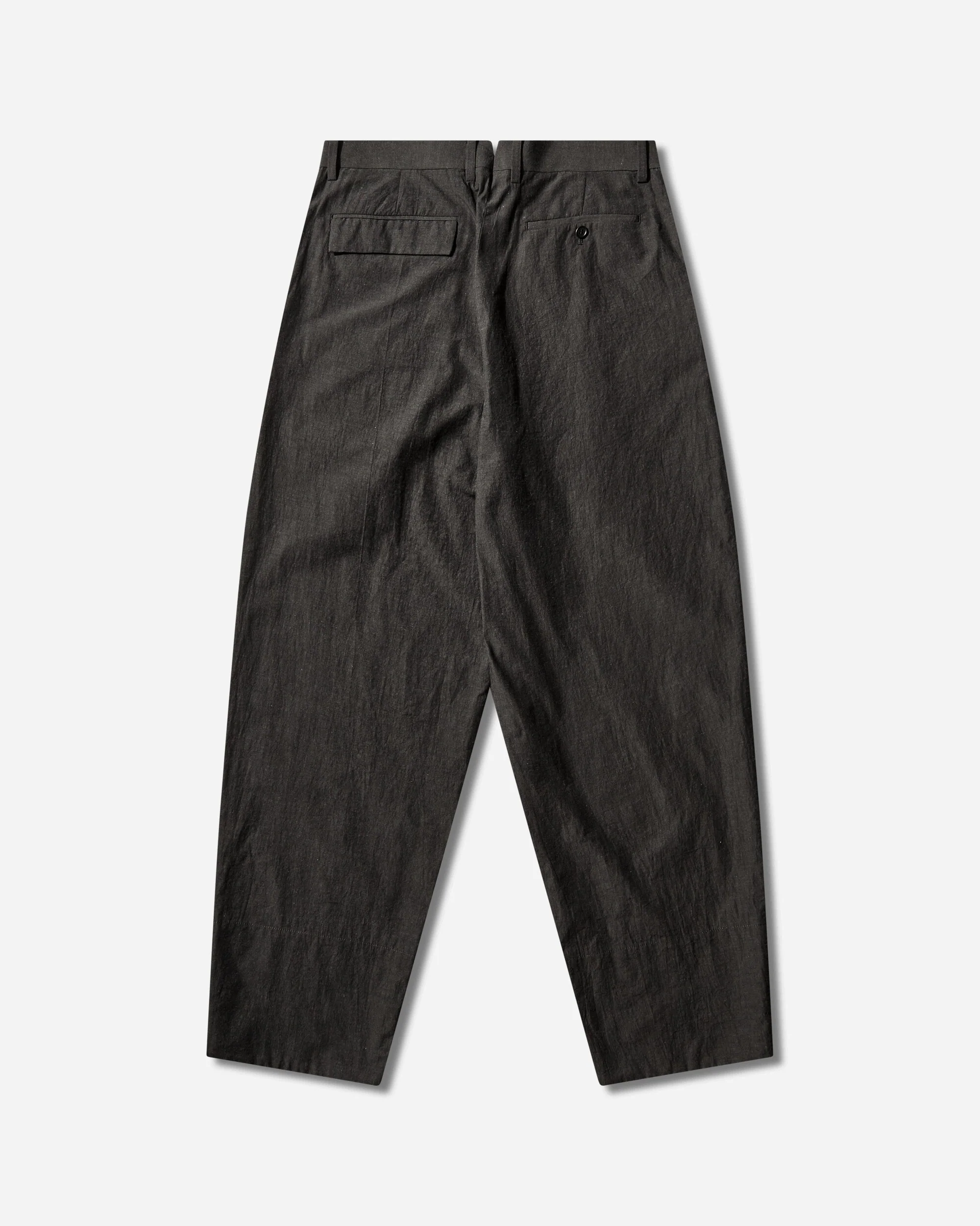 Men's Linen-Ramie Blend Cotton Pants Charcoal - Image 2