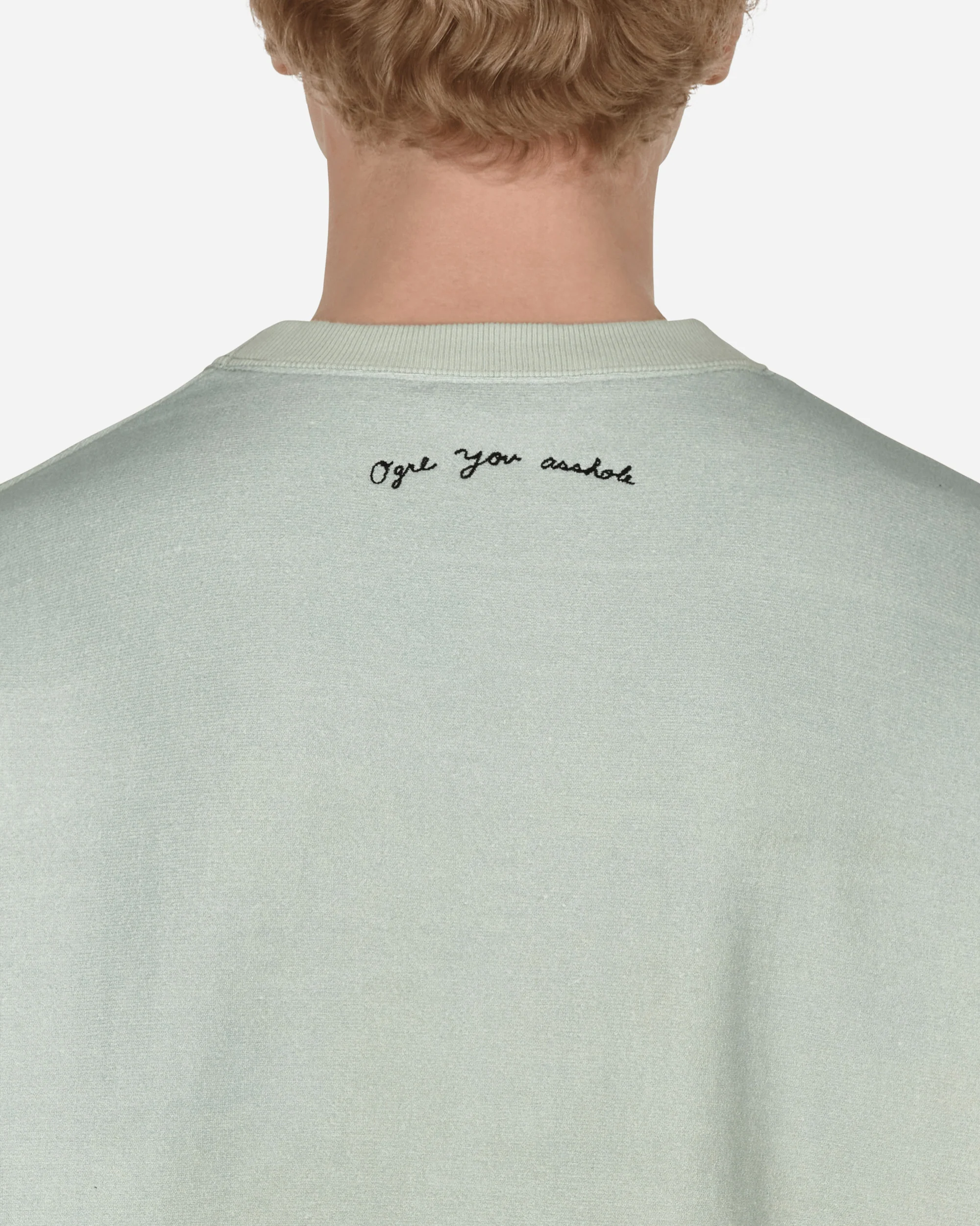 Graphic Crewneck Sweatshirt Green - Image 6