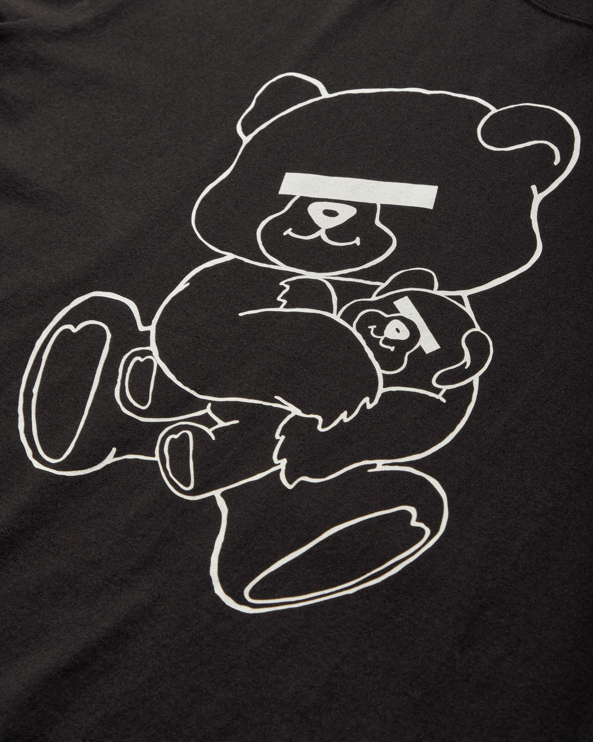 Men's Teddy Bear Signature T-Shirt Black - Image 3