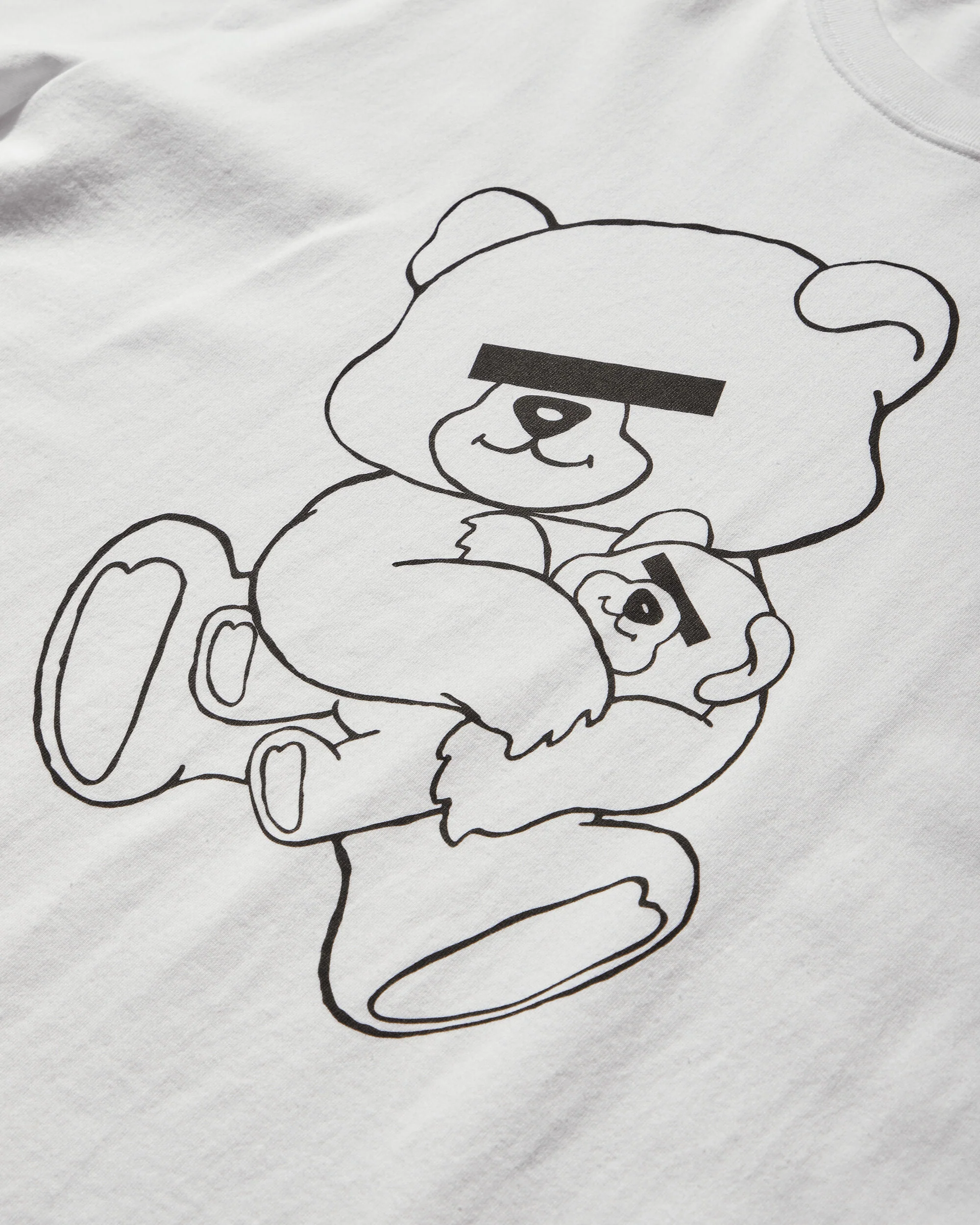 Men's Teddy Bear Signature T-Shirt White - Image 3