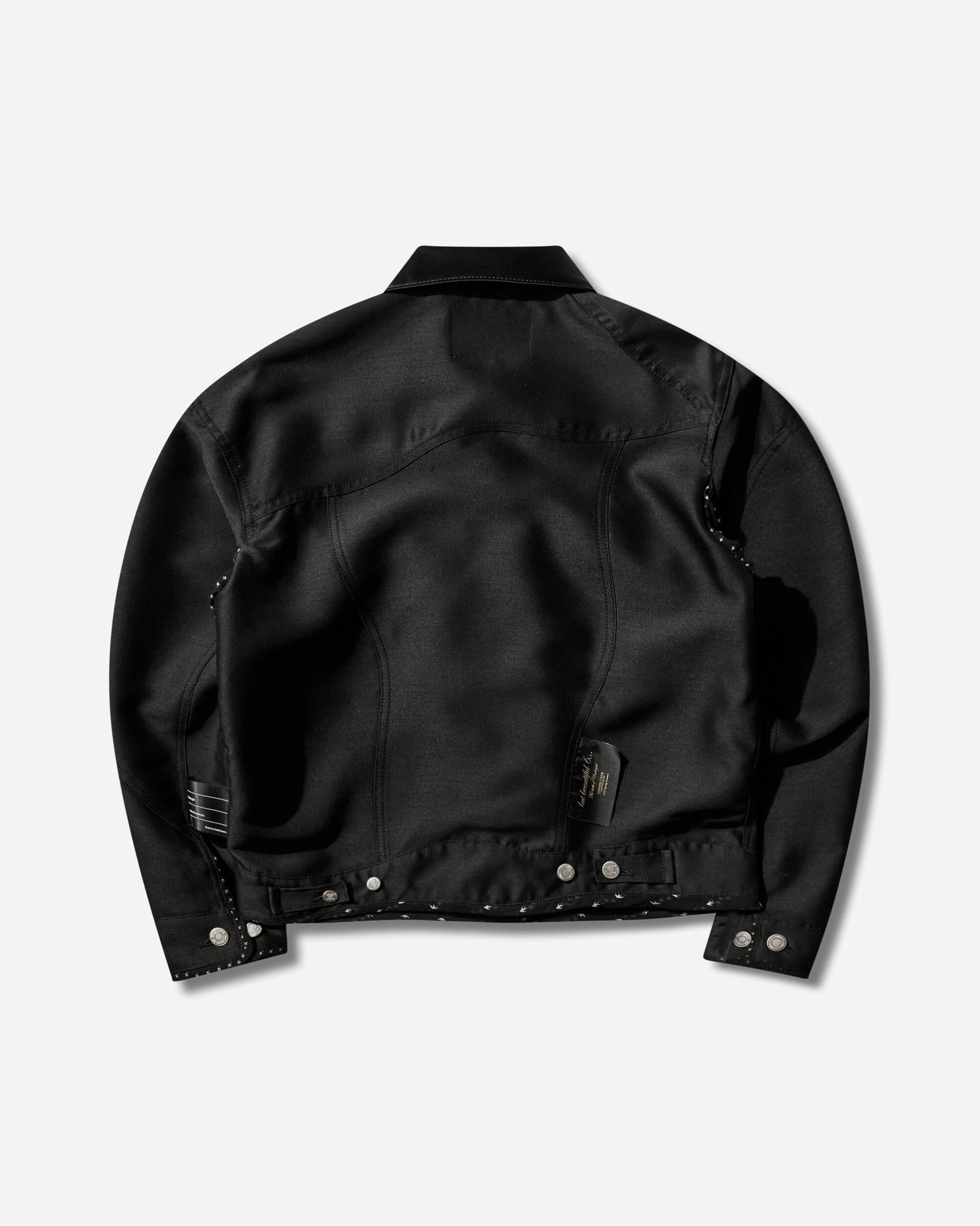 Women's Silk-Blend Wool Jacket Black - Image 2