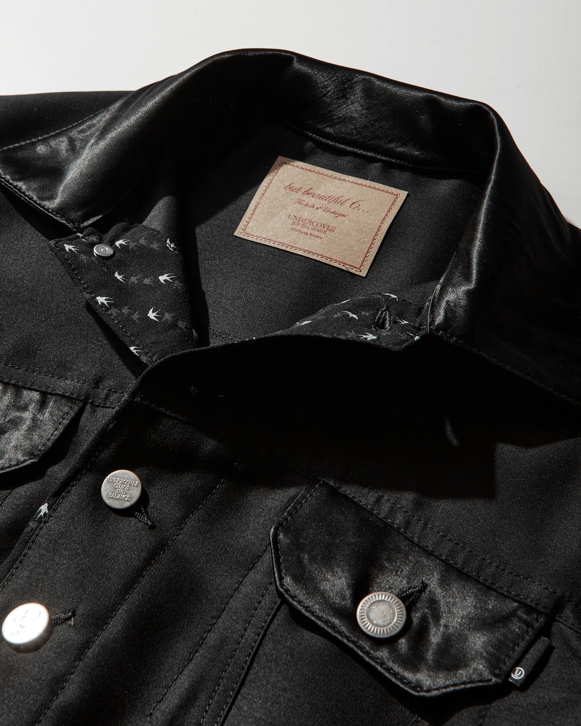 Women's Silk-Blend Wool Jacket Black - Image 3