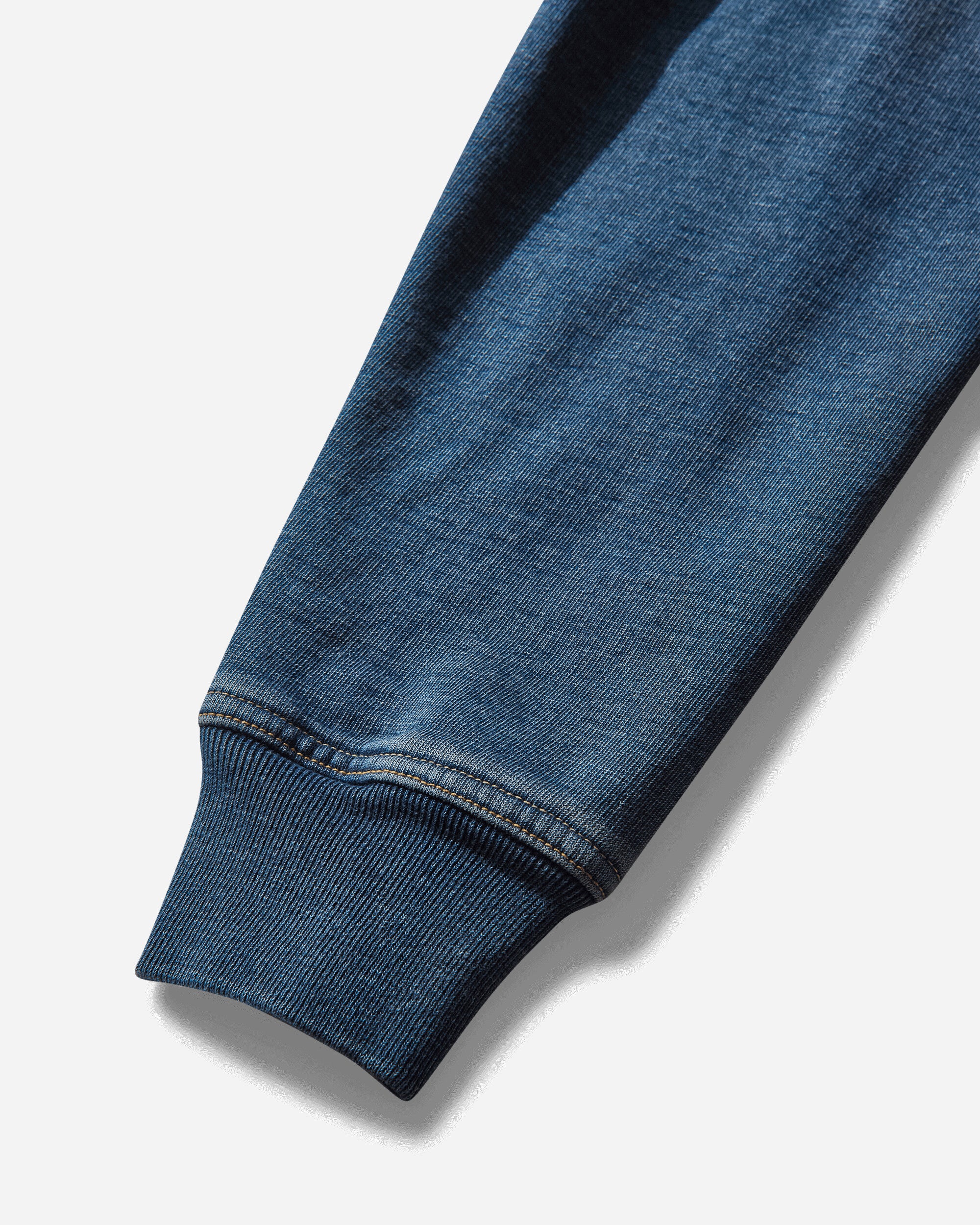 Women's Denim Hoodie Indigo - Image 4