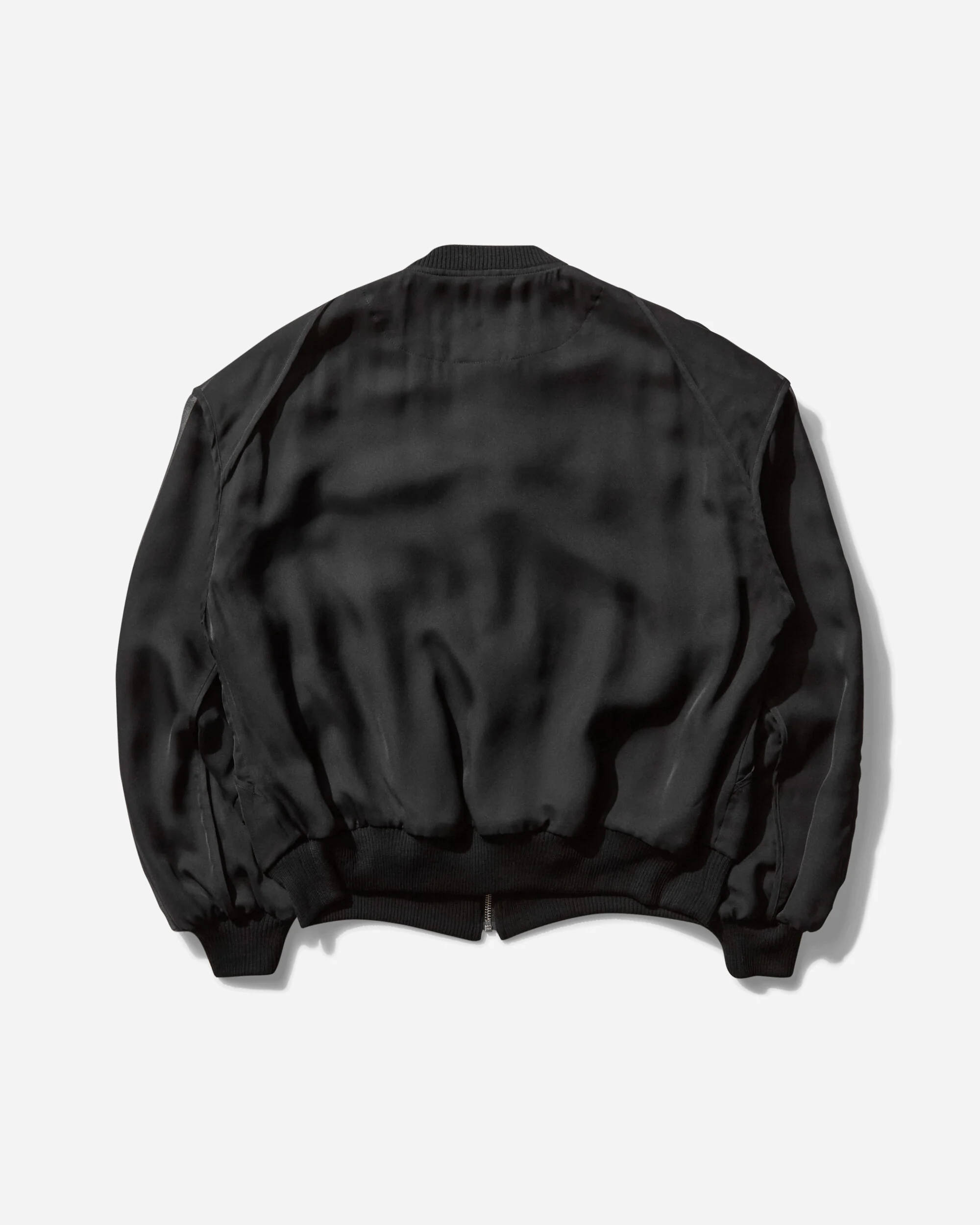 Women's Straps Bomber Jacket Black - Image 2