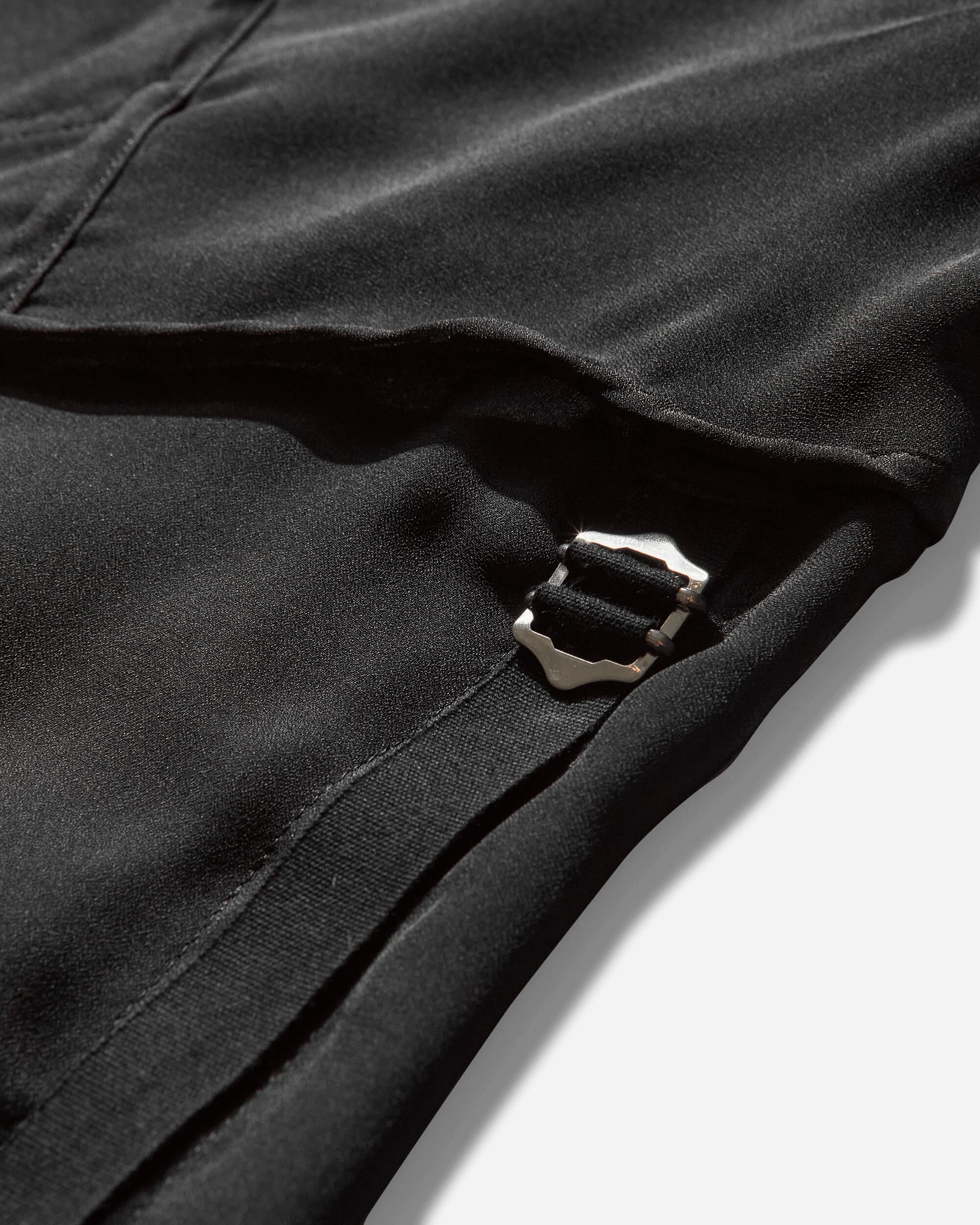 Women's Straps Bomber Jacket Black - Image 4