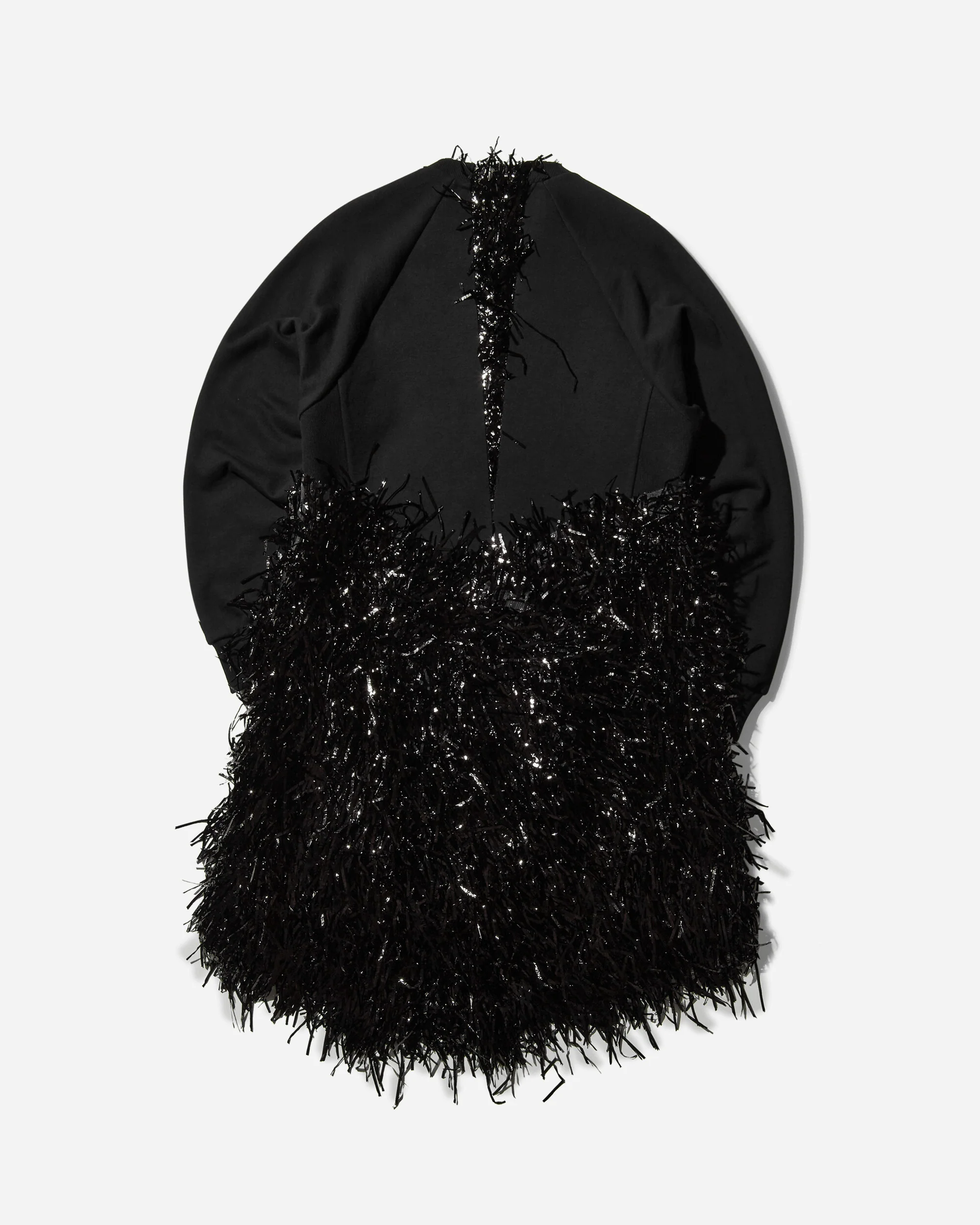 Women's Cotton Sweat Dress Black - Image 2