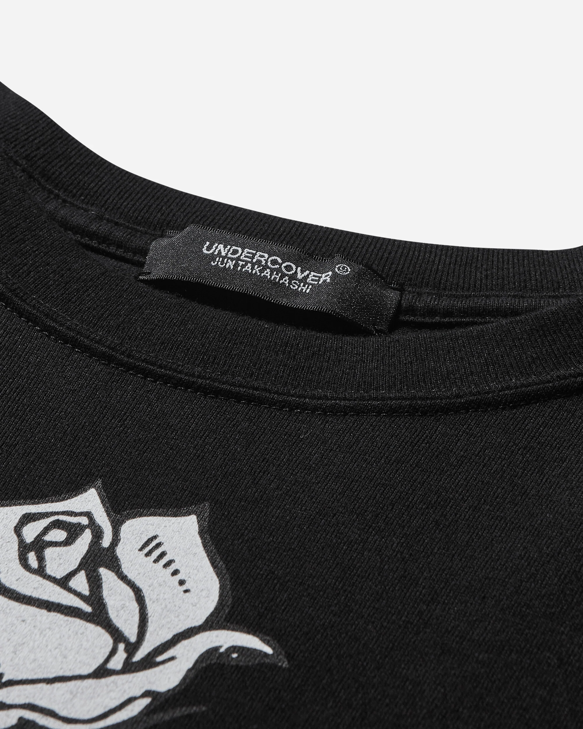 Women's Urban Flower Longsleeve T-Shirt Black - Image 4