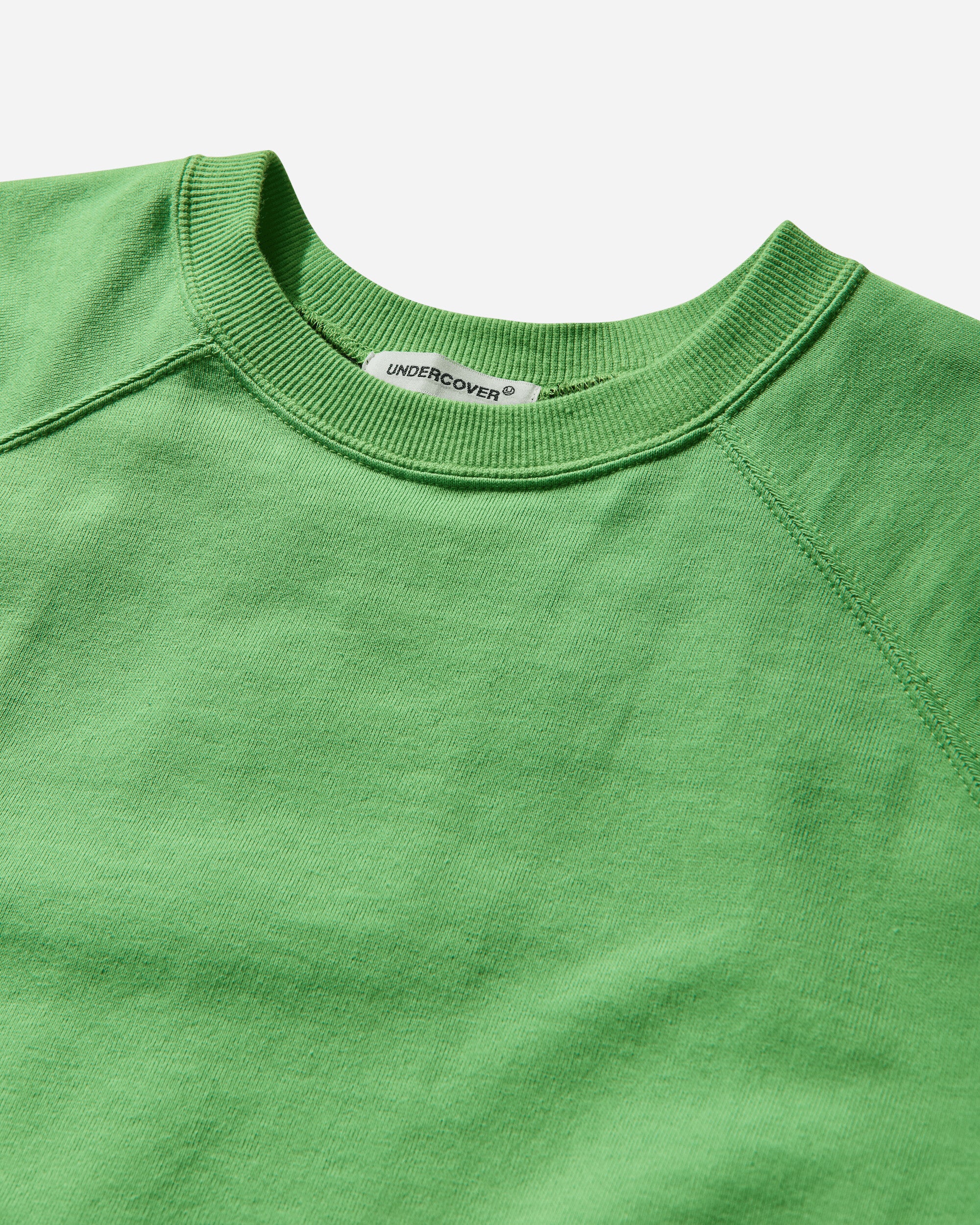 Women's Mesh Cotton T-Shirt Light Green - Image 3