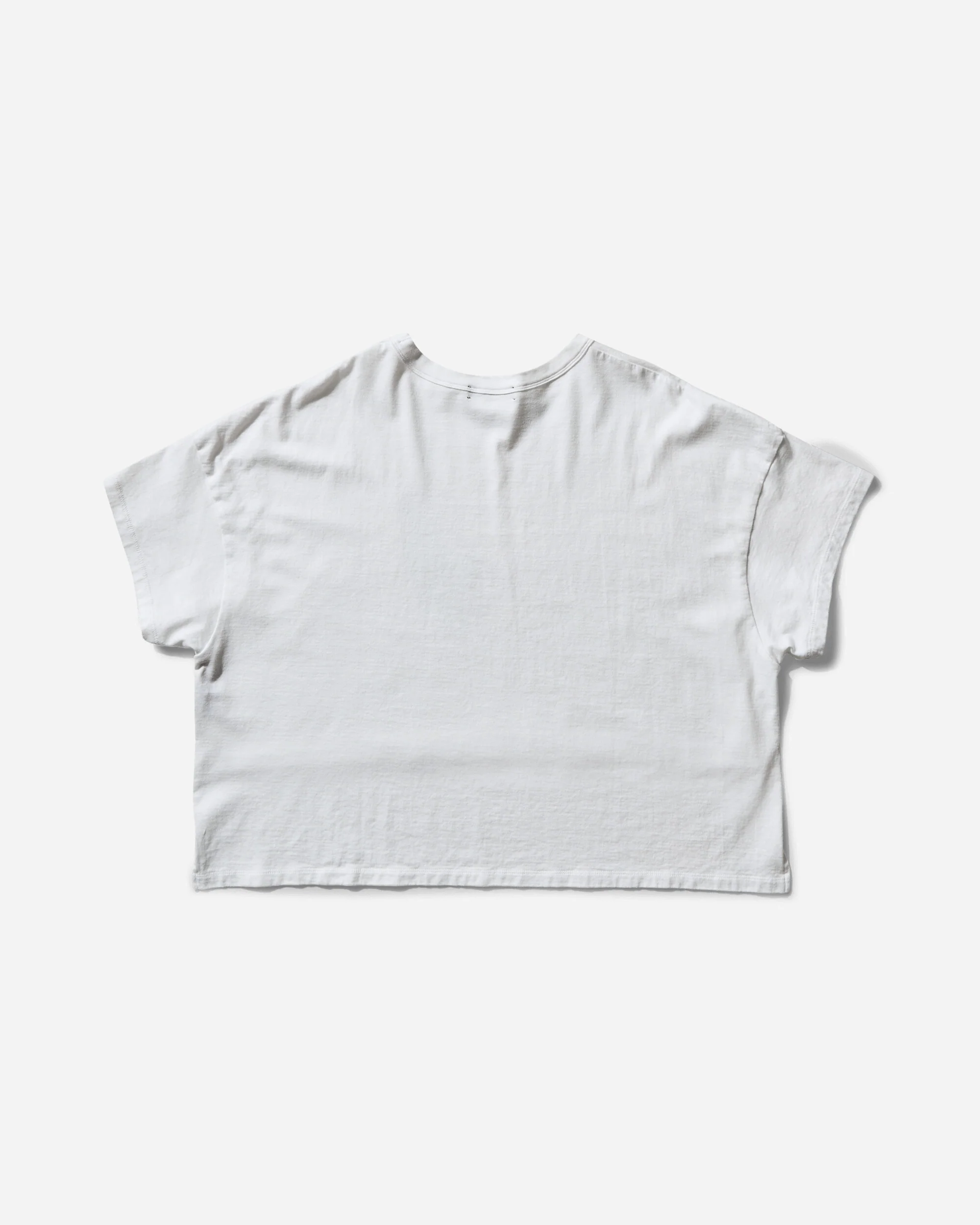 Women's Cropped T-Shirt White - Image 2