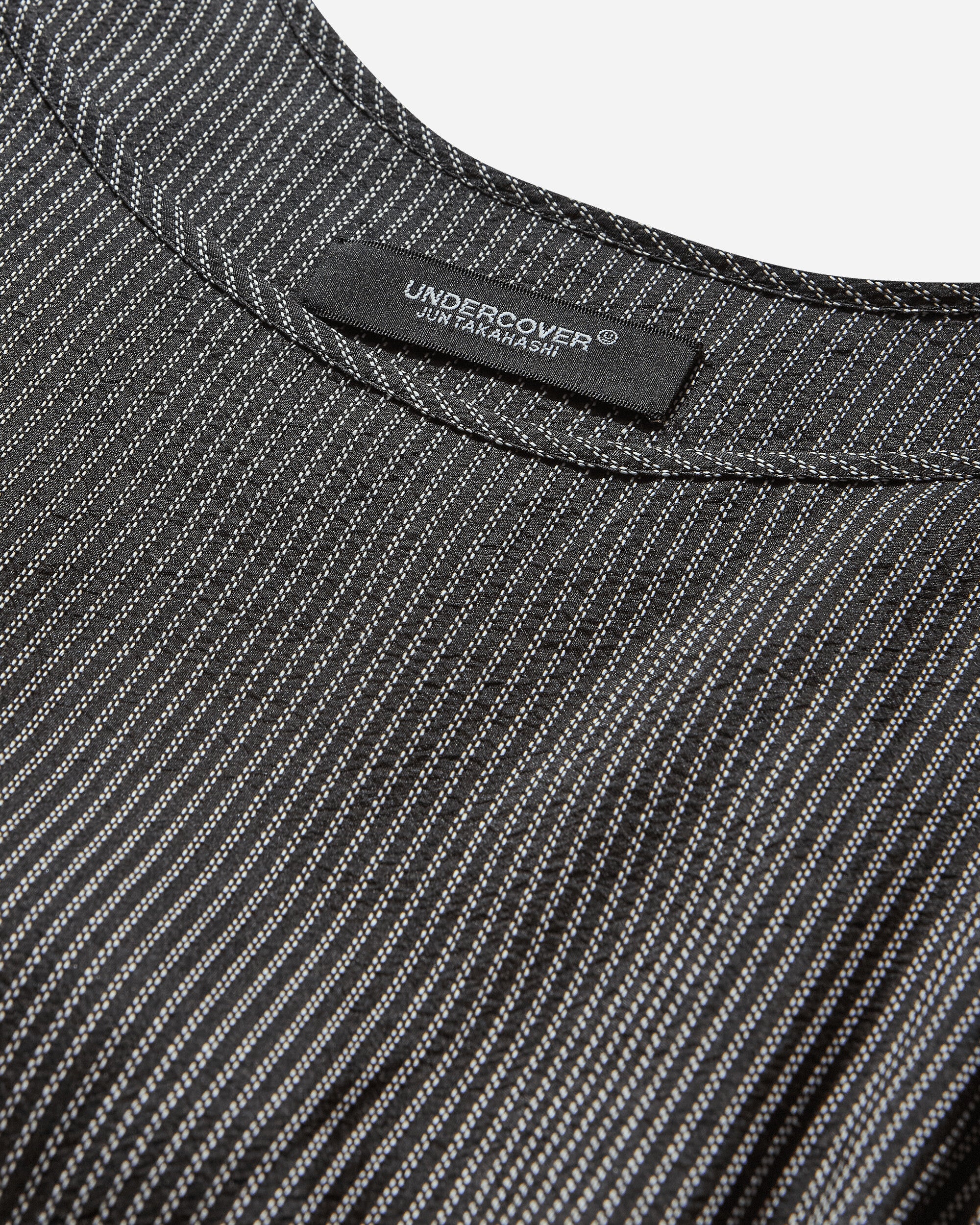 Women's Silk Japanese Paper Camisole Dress Black Stripe - Image 3