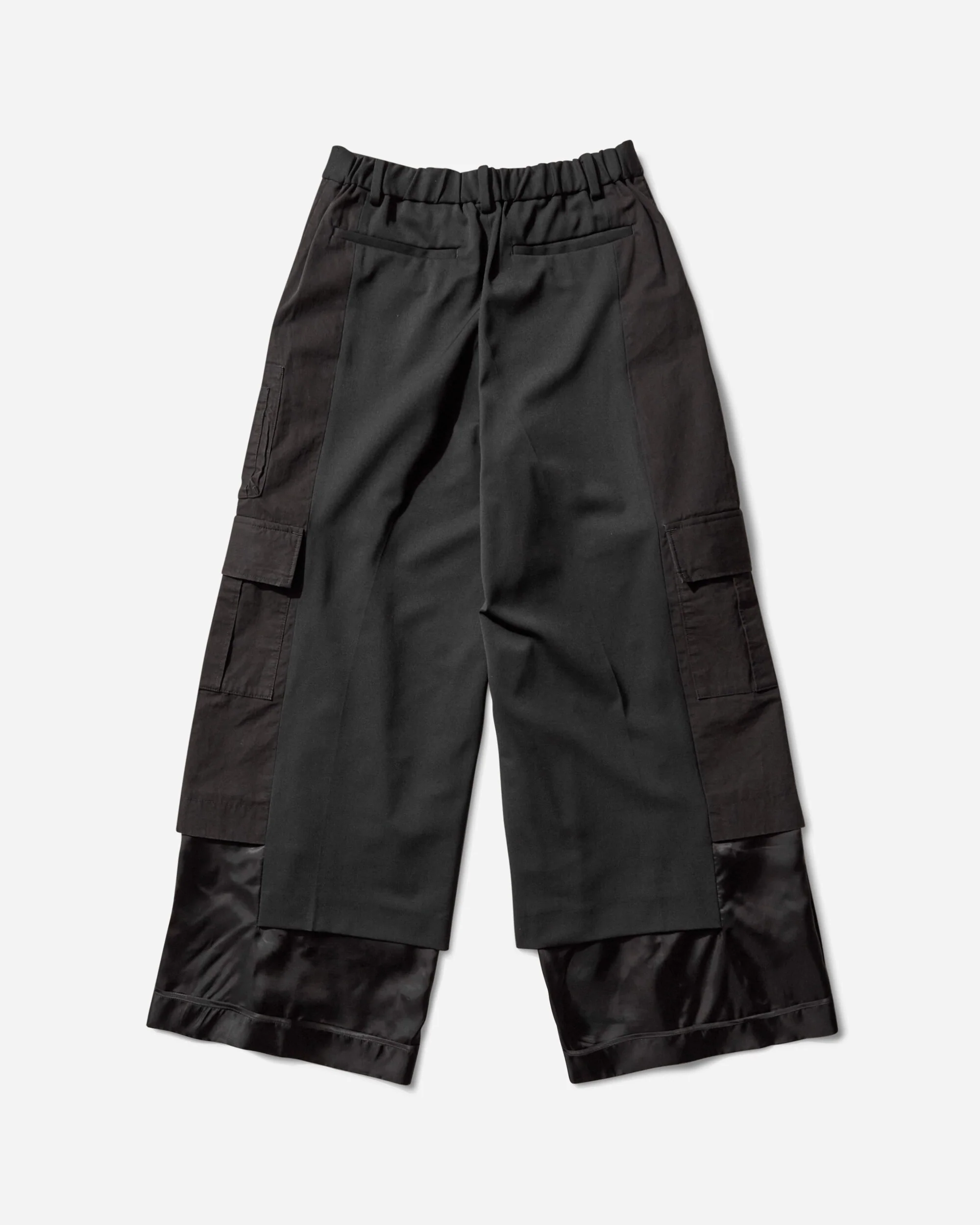 Women's Military Trousers Black - Image 2