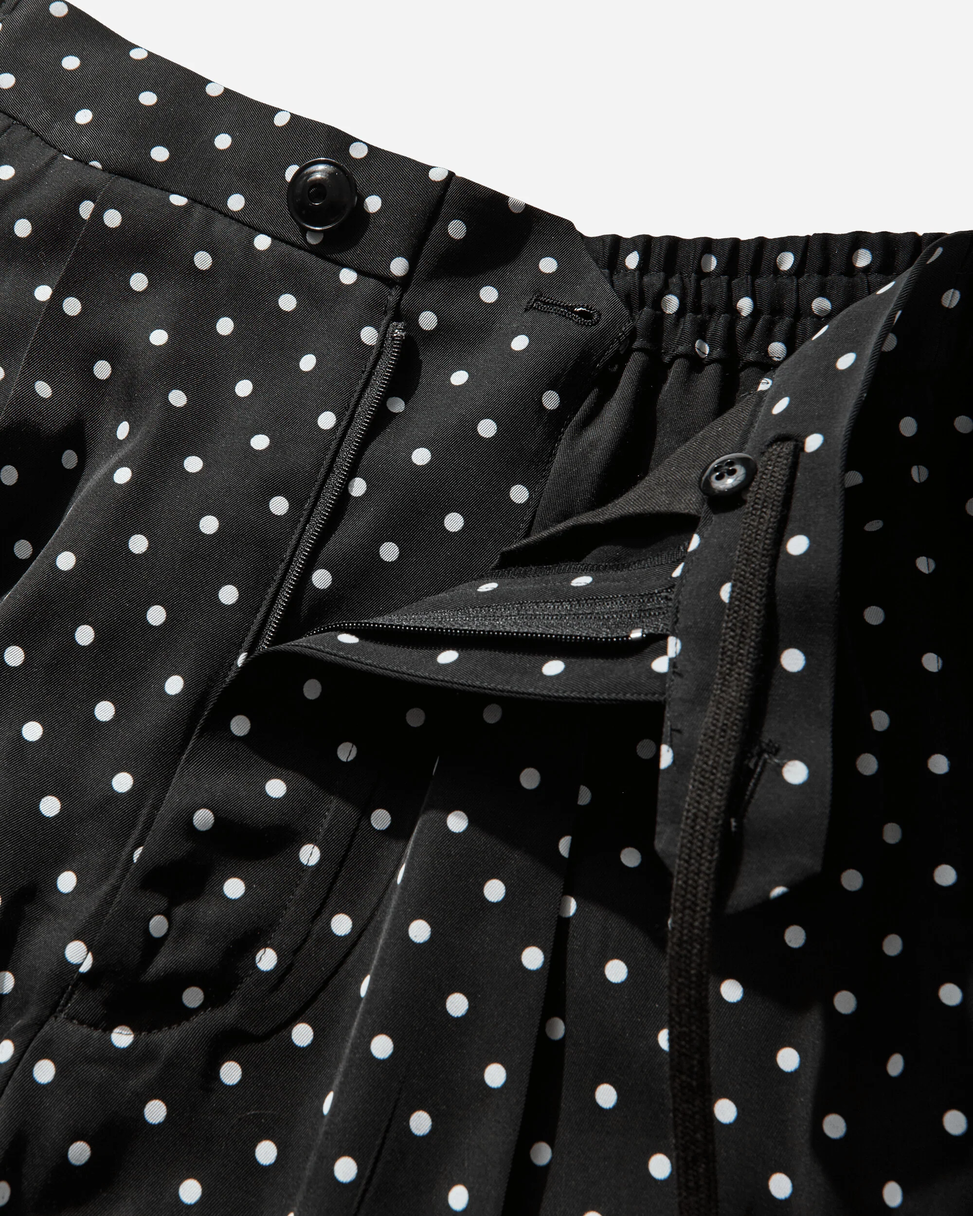 Women's Polka Dot Pants Black - Image 4