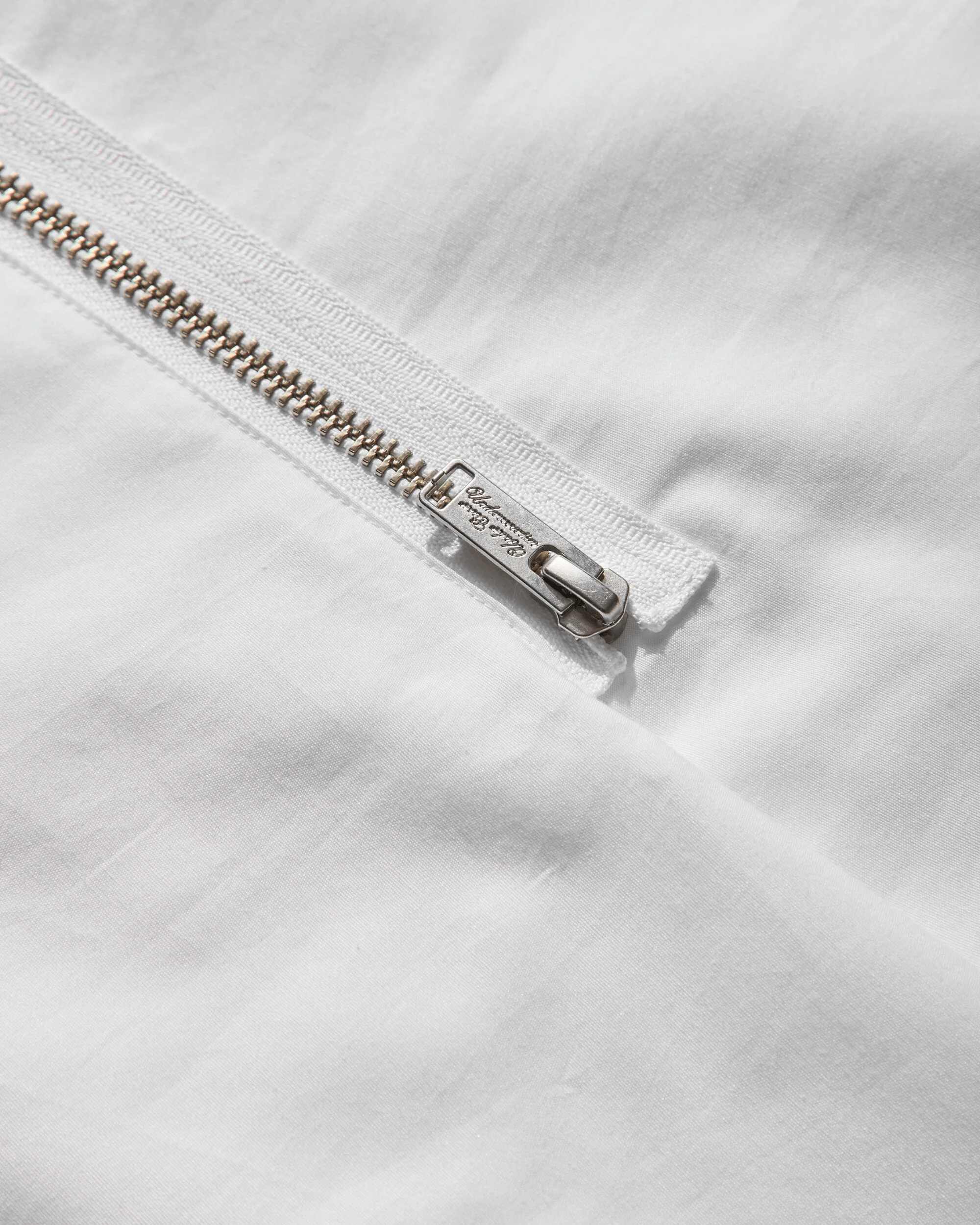 Women's Asymmetrical Zip Shirt White - Image 3