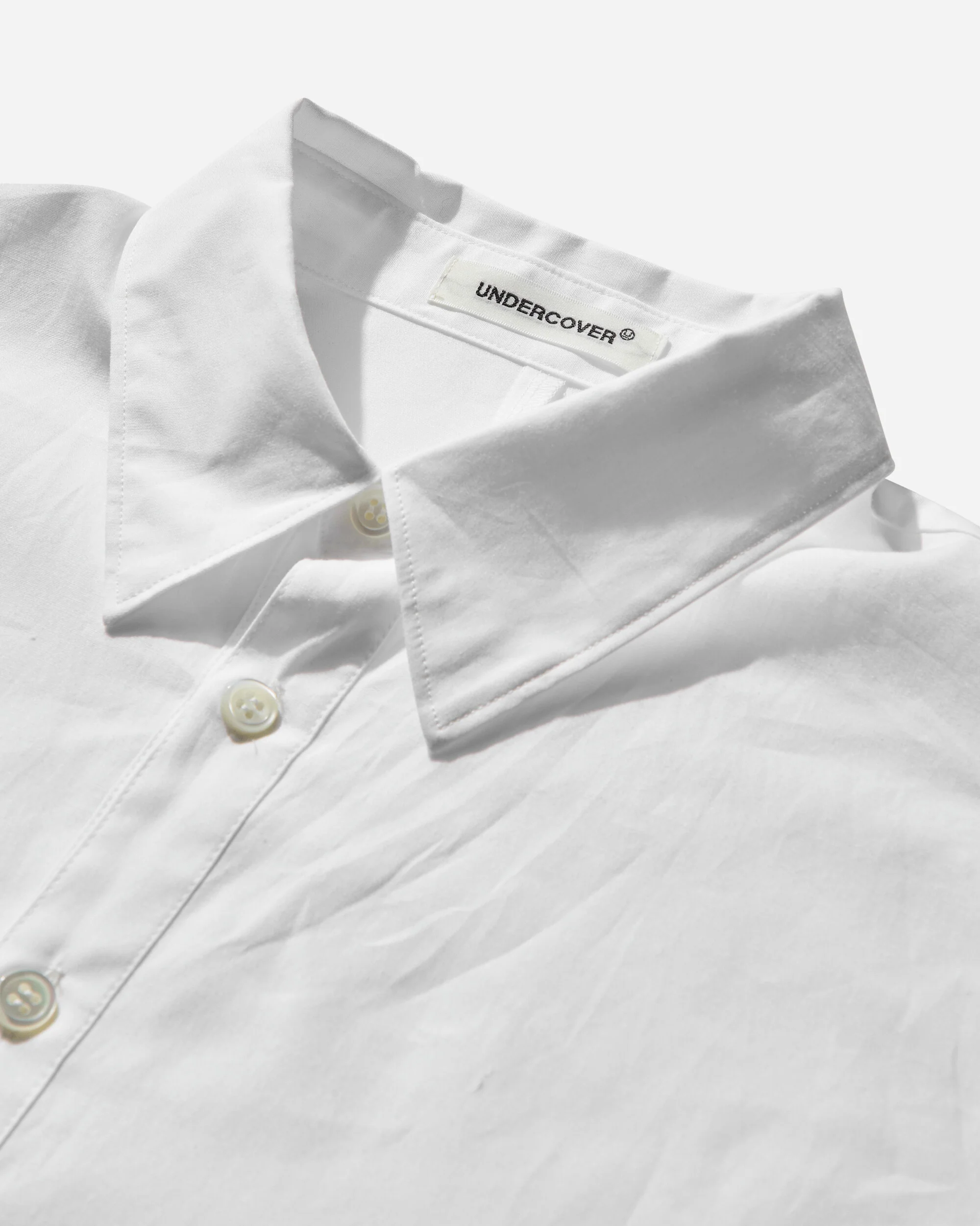 Women's Asymmetrical Zip Shirt White - Image 4