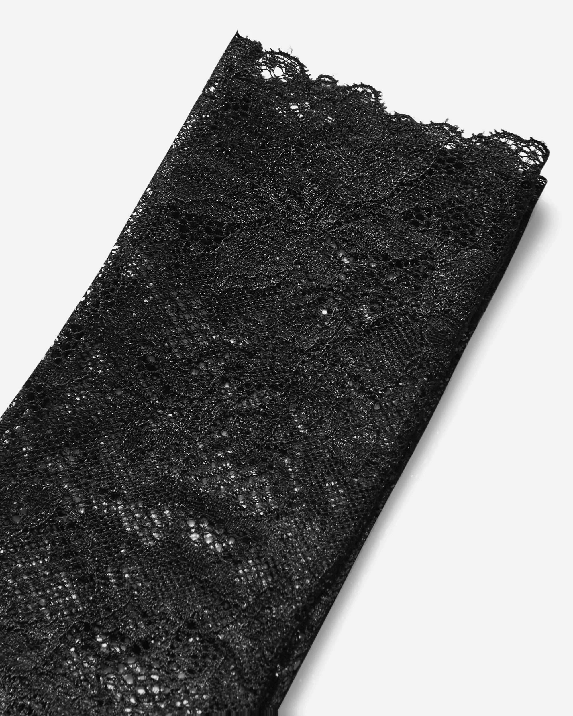 Women's Lace Socks Black - Image 4