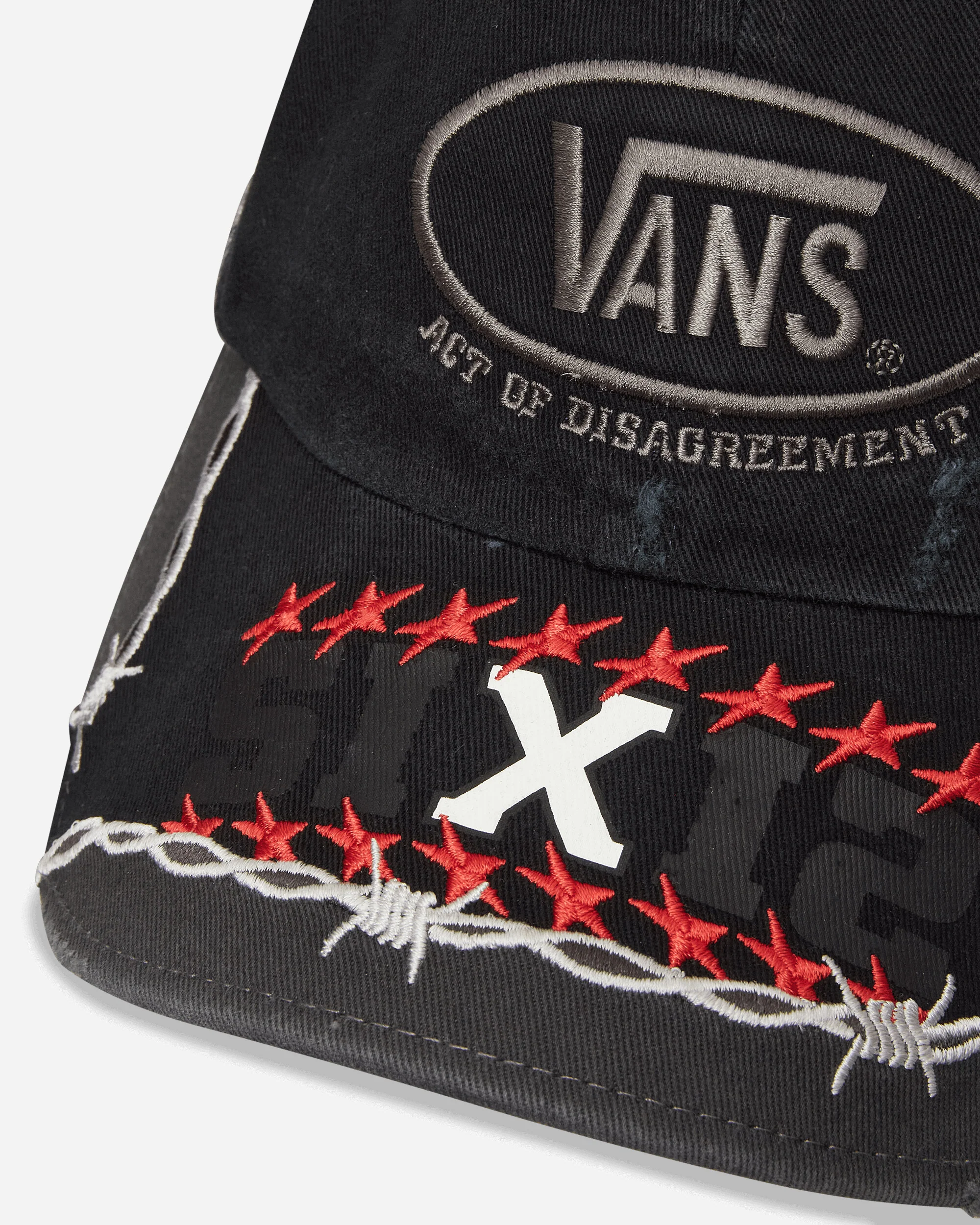 Act of Disagreement Barbed Wire Cap Washed Black - Image 6