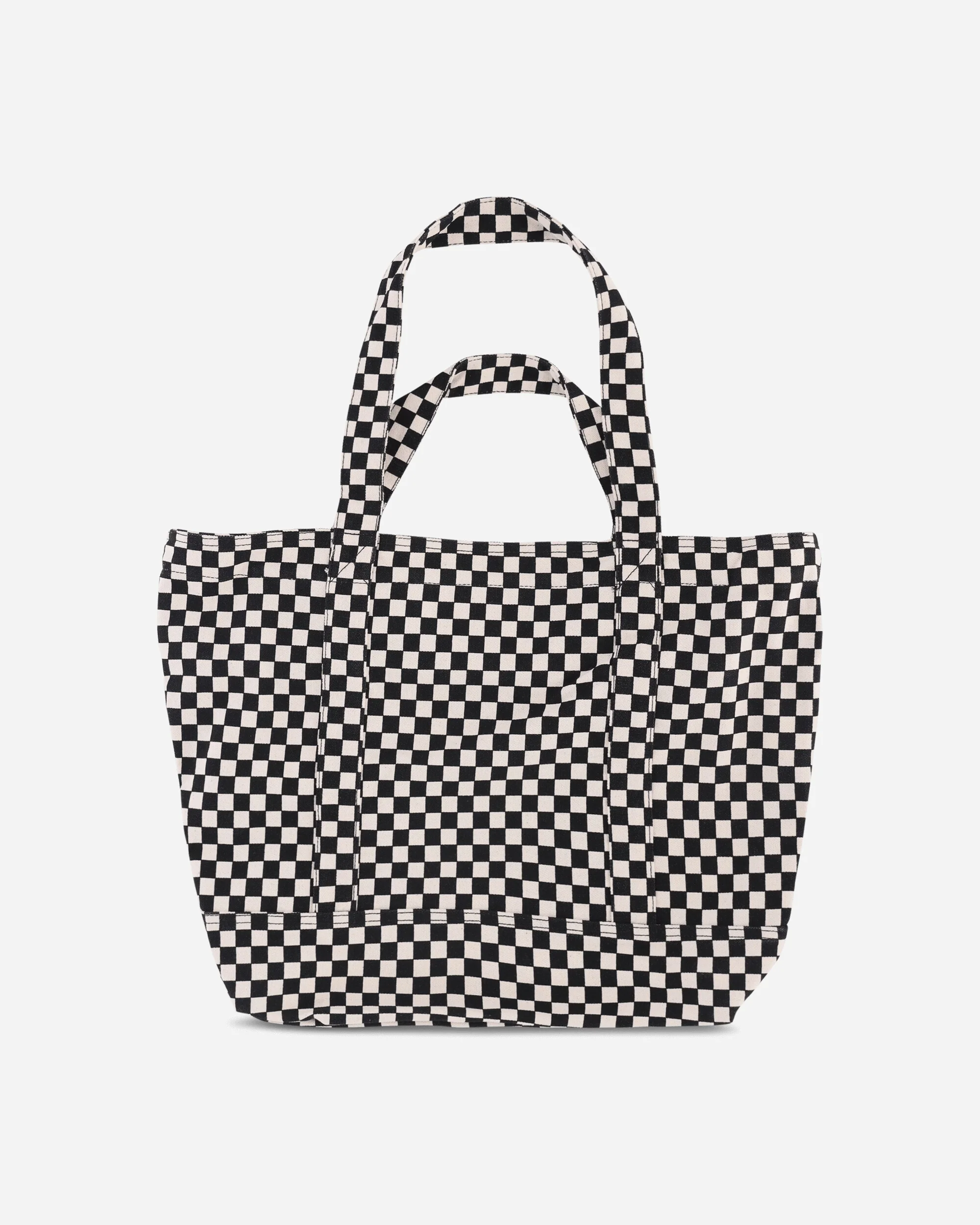 Tell All Zip Tote Bag Checkerboard - Image 2