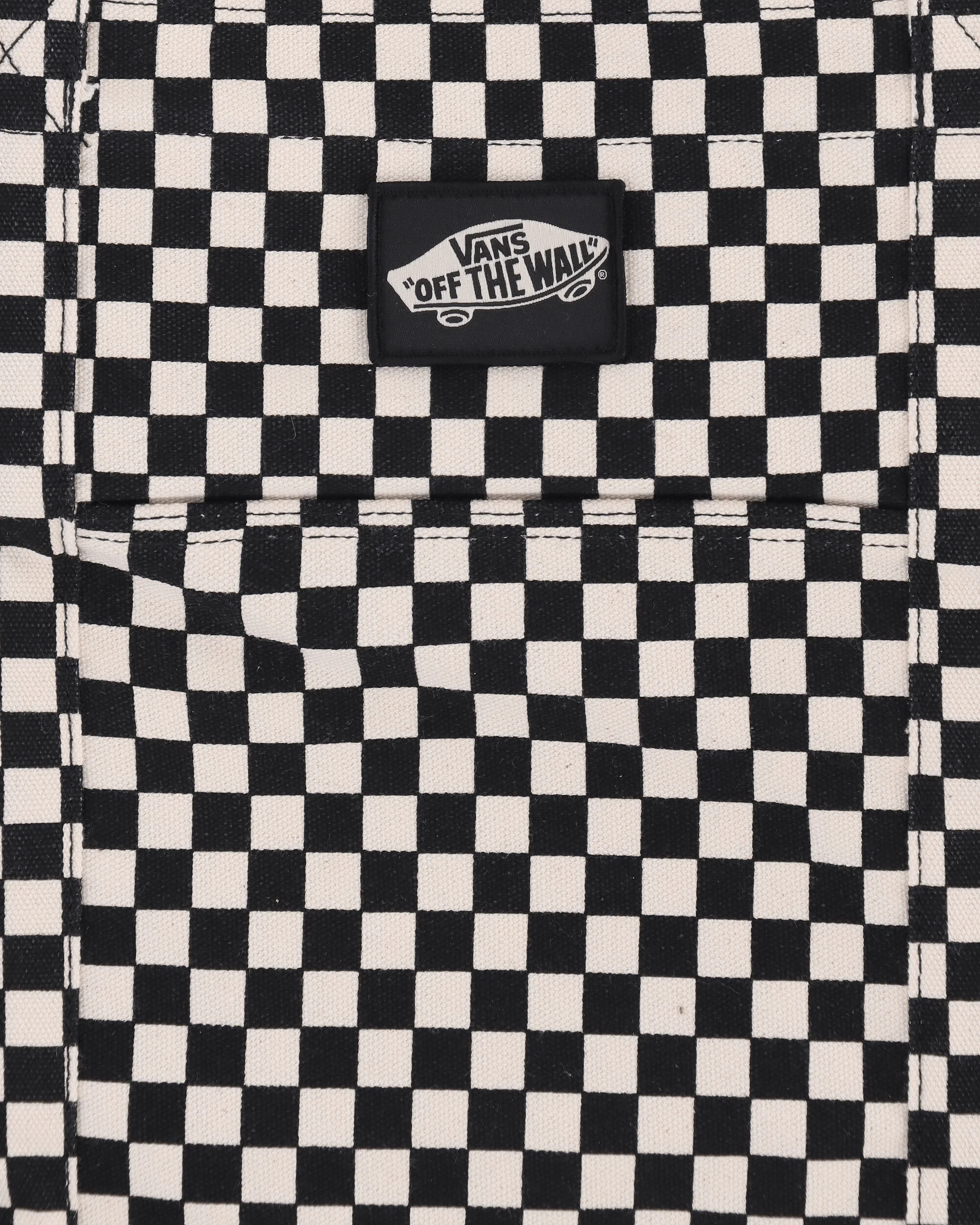 Tell All Zip Tote Bag Checkerboard - Image 3