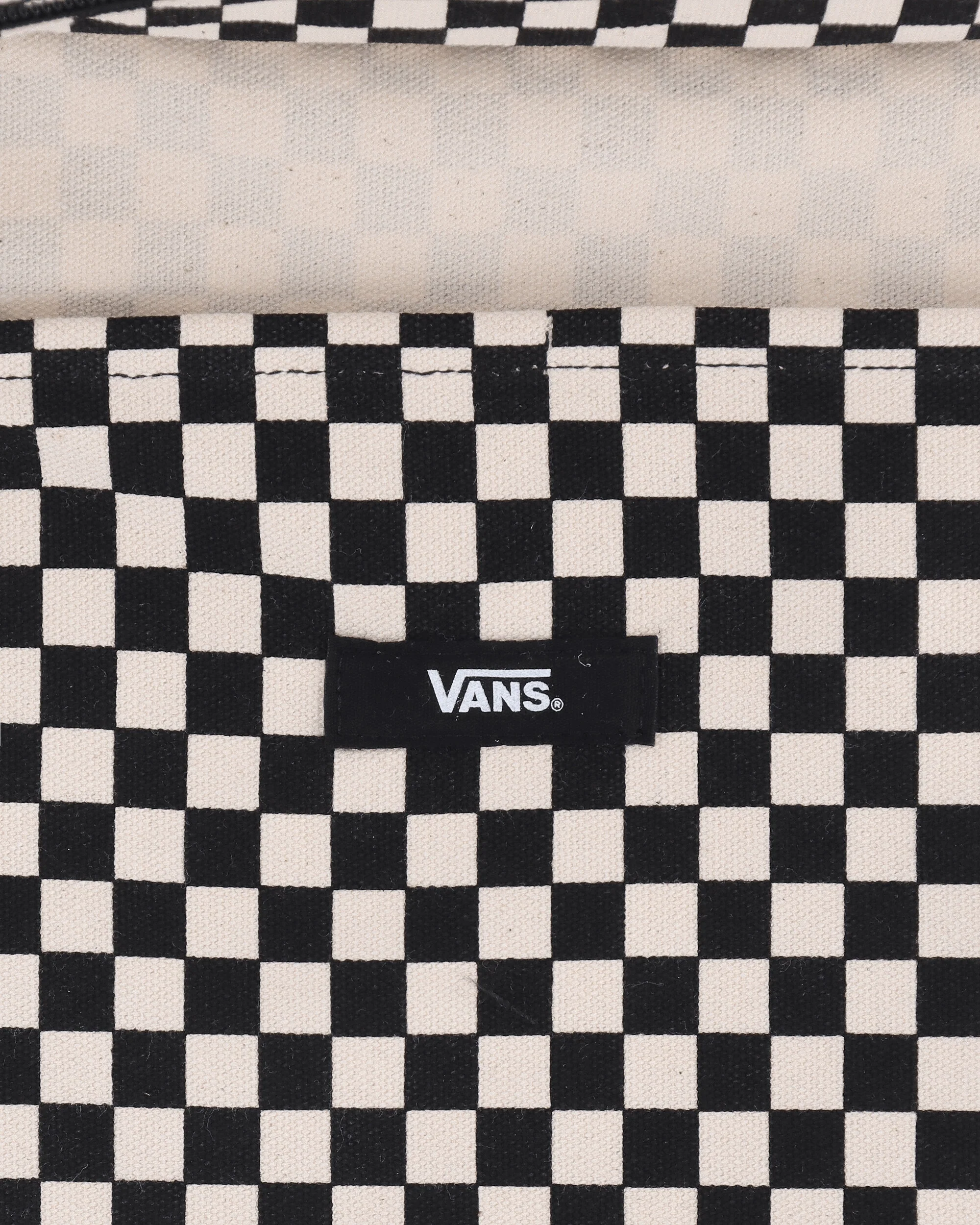 Tell All Zip Tote Bag Checkerboard - Image 4