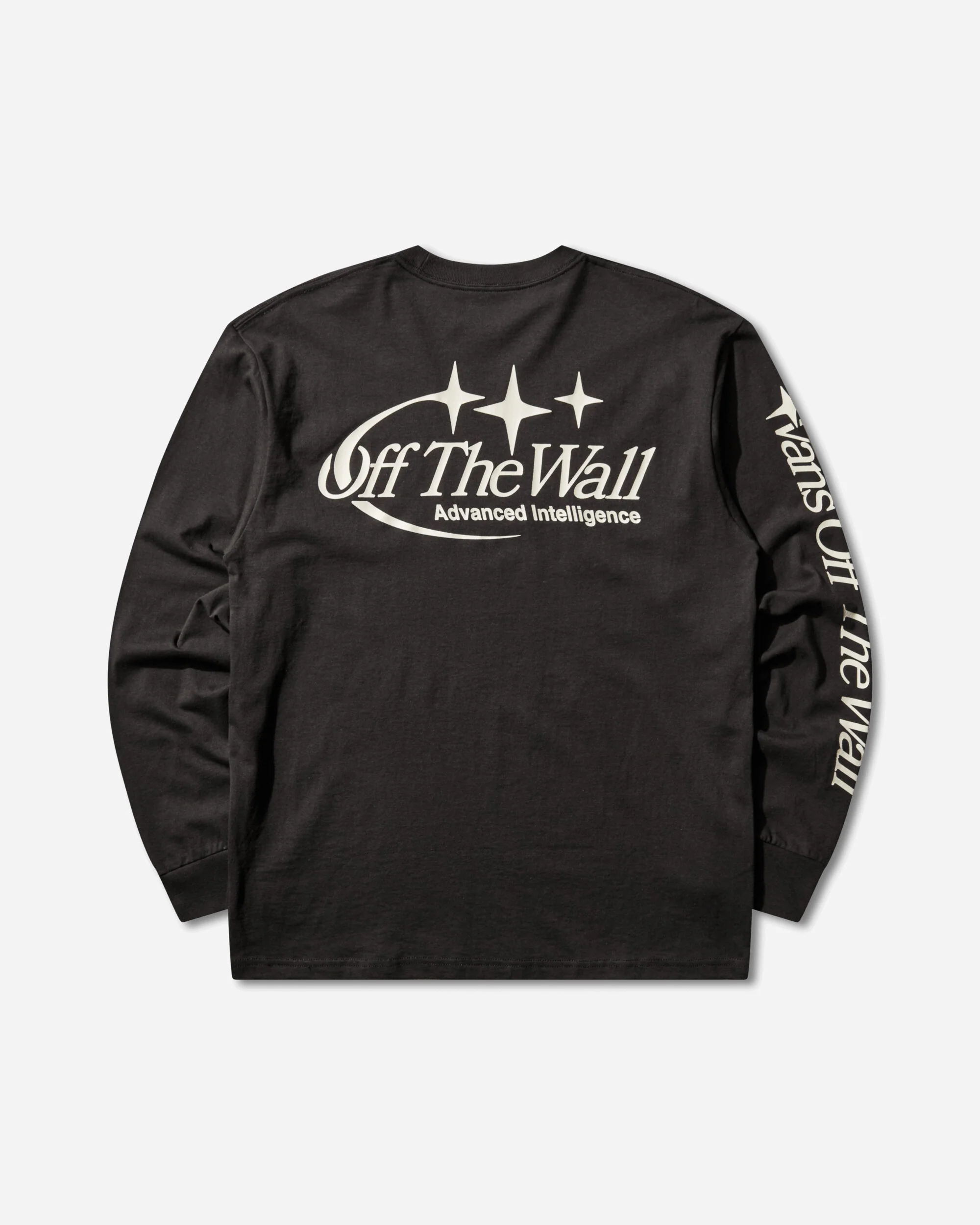 Men's Advanced Vee Longsleeve T-Shirt Black - Image 2