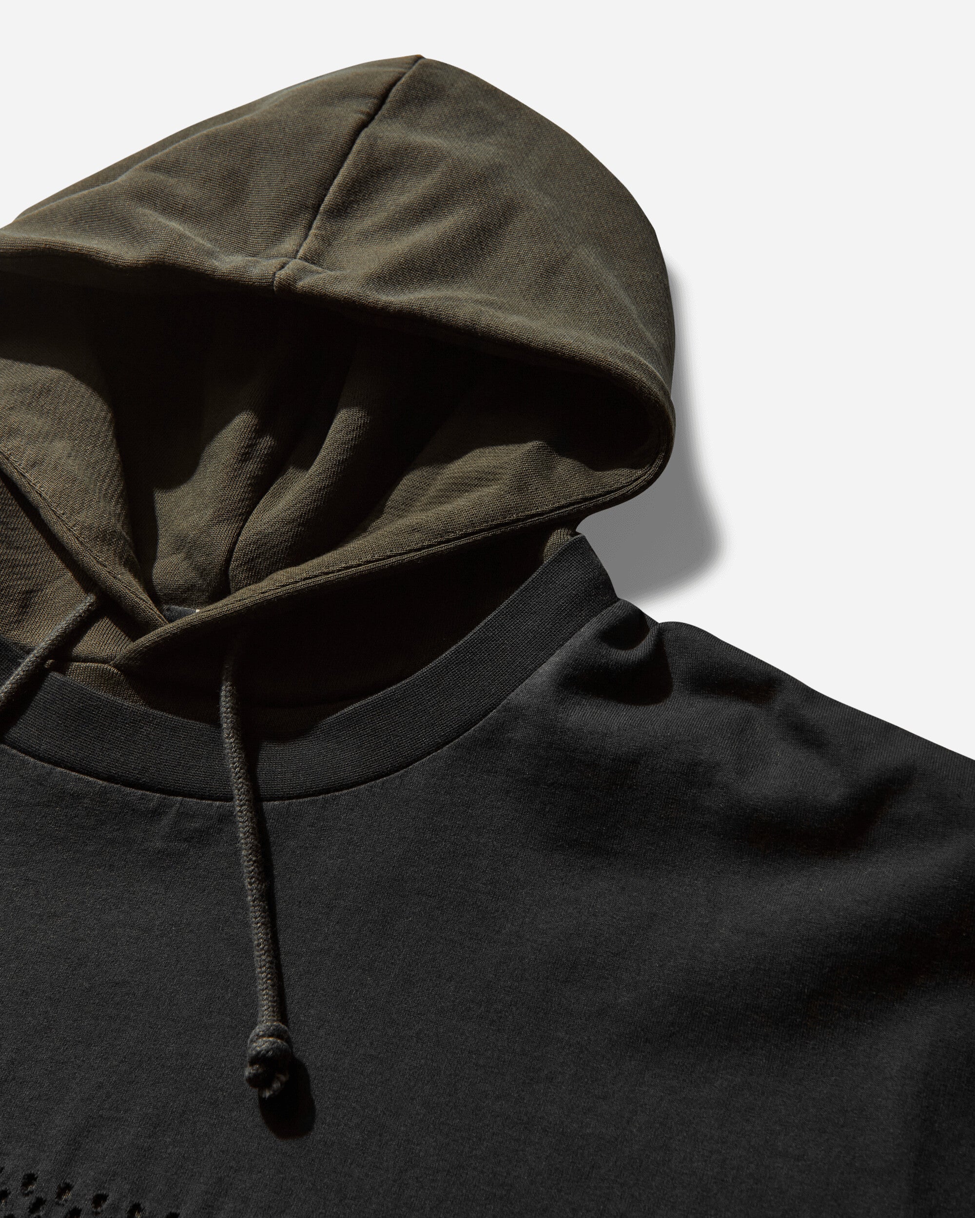Act of Disagreement Lasered Hoodie Washed Black - Image 3