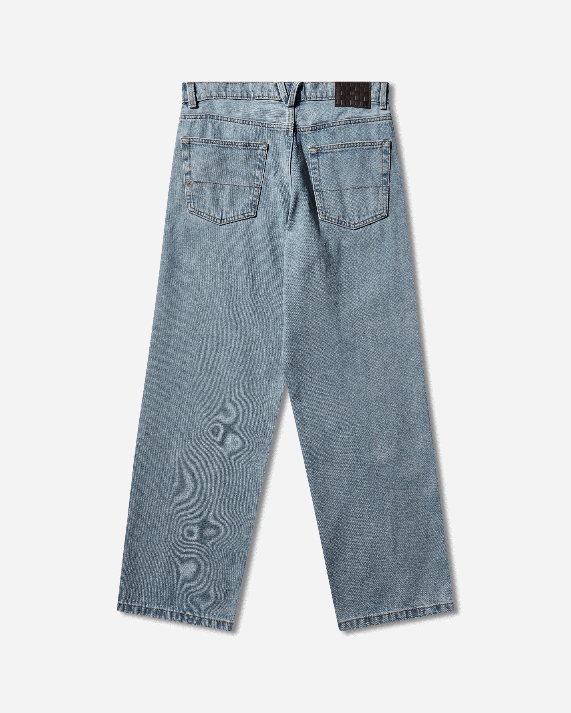 Men's Check-5 Loose Denim Pants Stonewash / Blue - Image 2