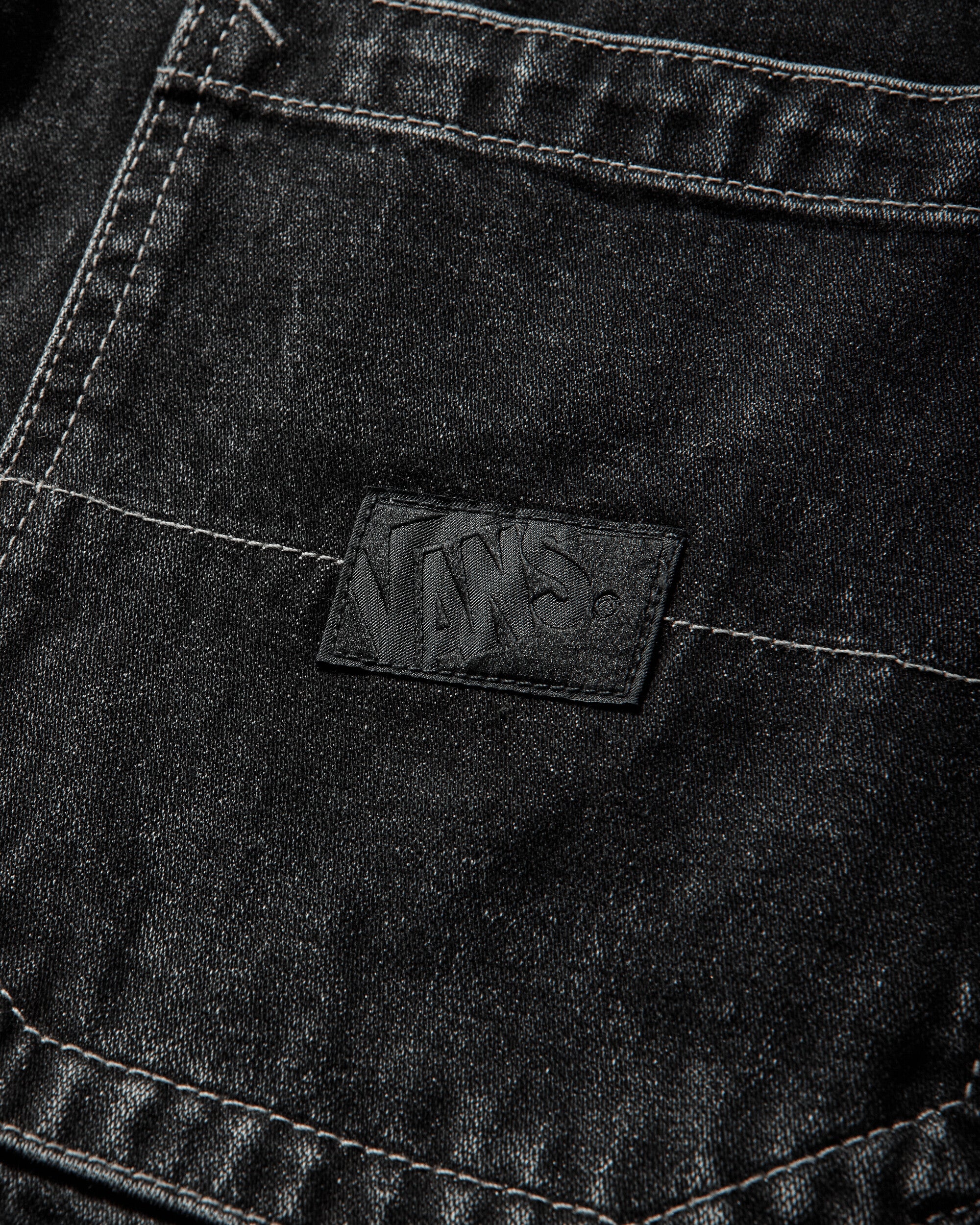 Men's Chore Denim Pants Black - Image 3