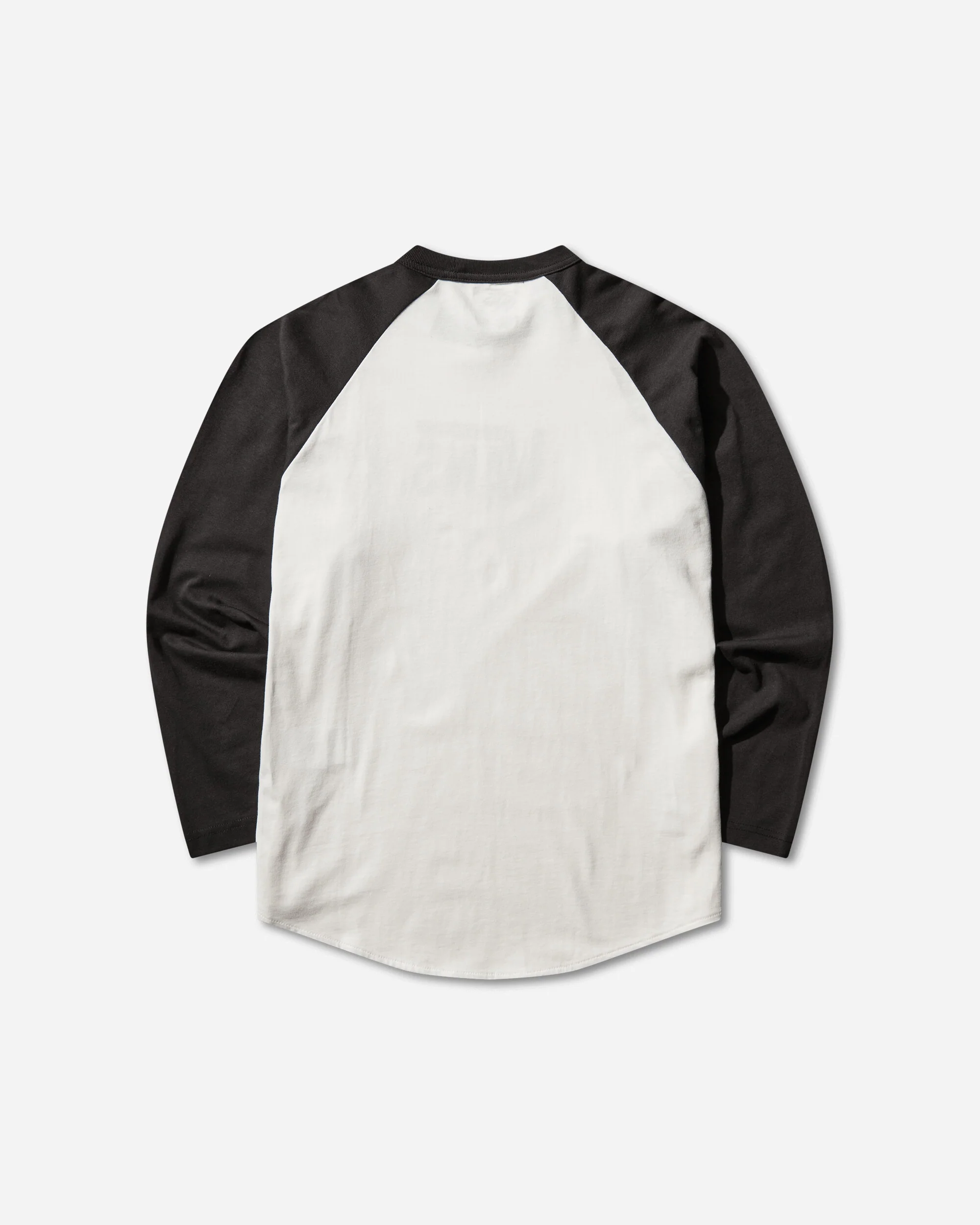 Men's Core Raglan Longsleeve T-Shirt Black - Image 2