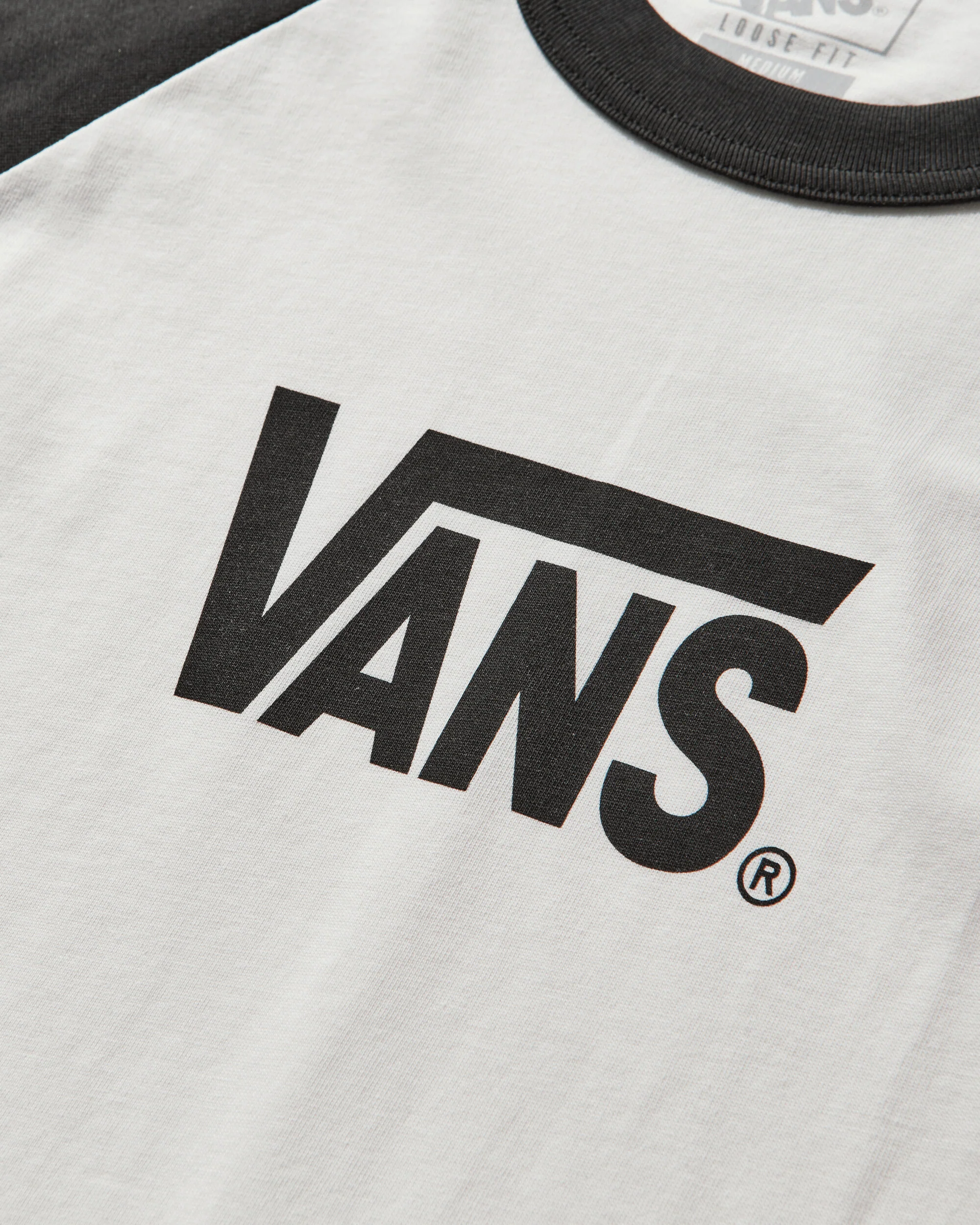 Men's Core Raglan Longsleeve T-Shirt Black - Image 4