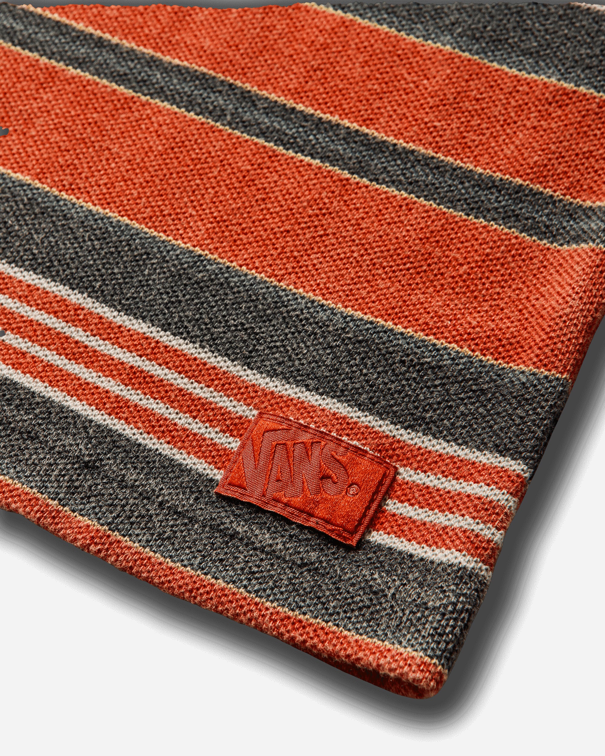 Pique Stripe Knit T-Shirt Racing Red - Image 4