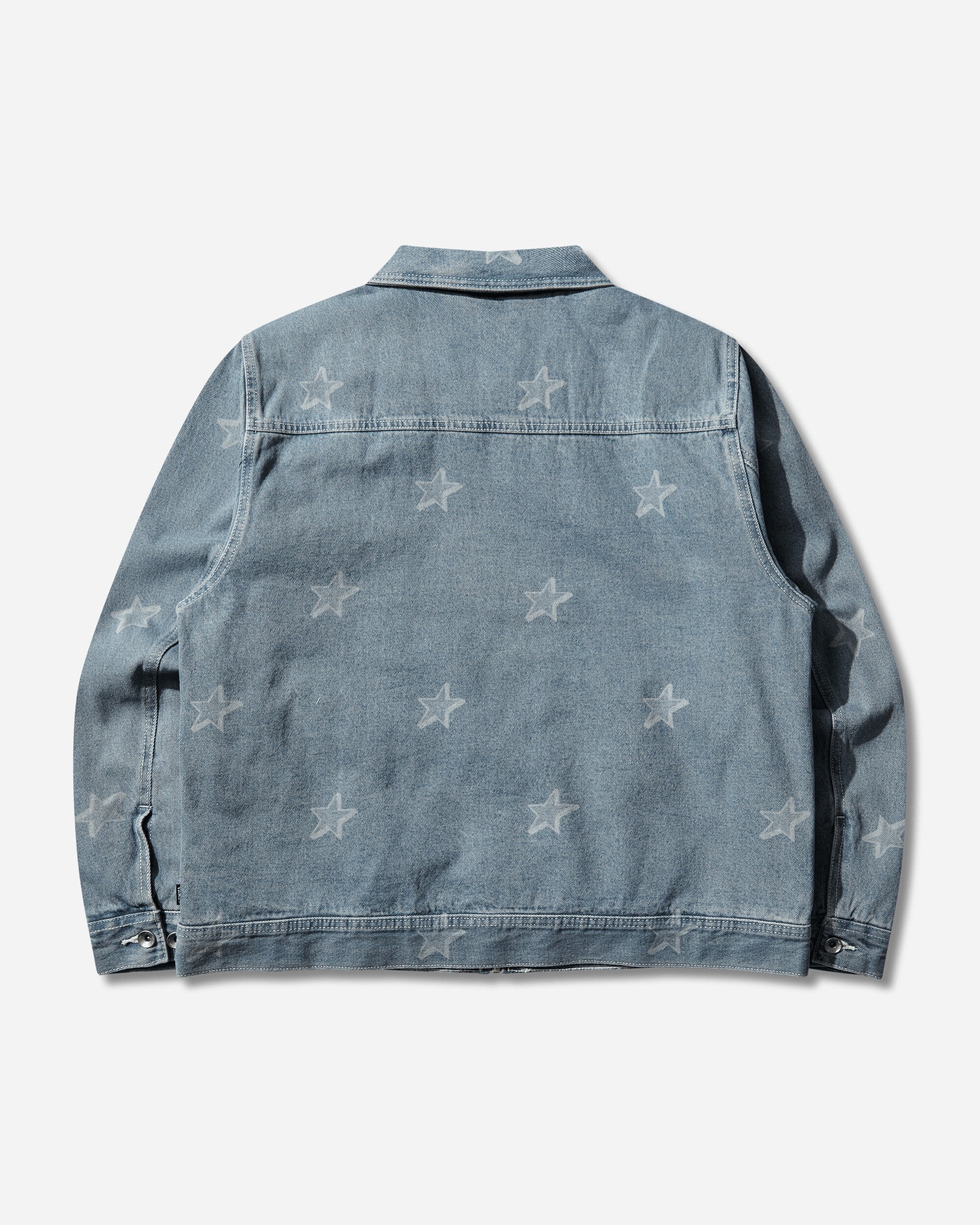 Men's Pomona Denim Station Jacket Stonewash Blue - Image 2
