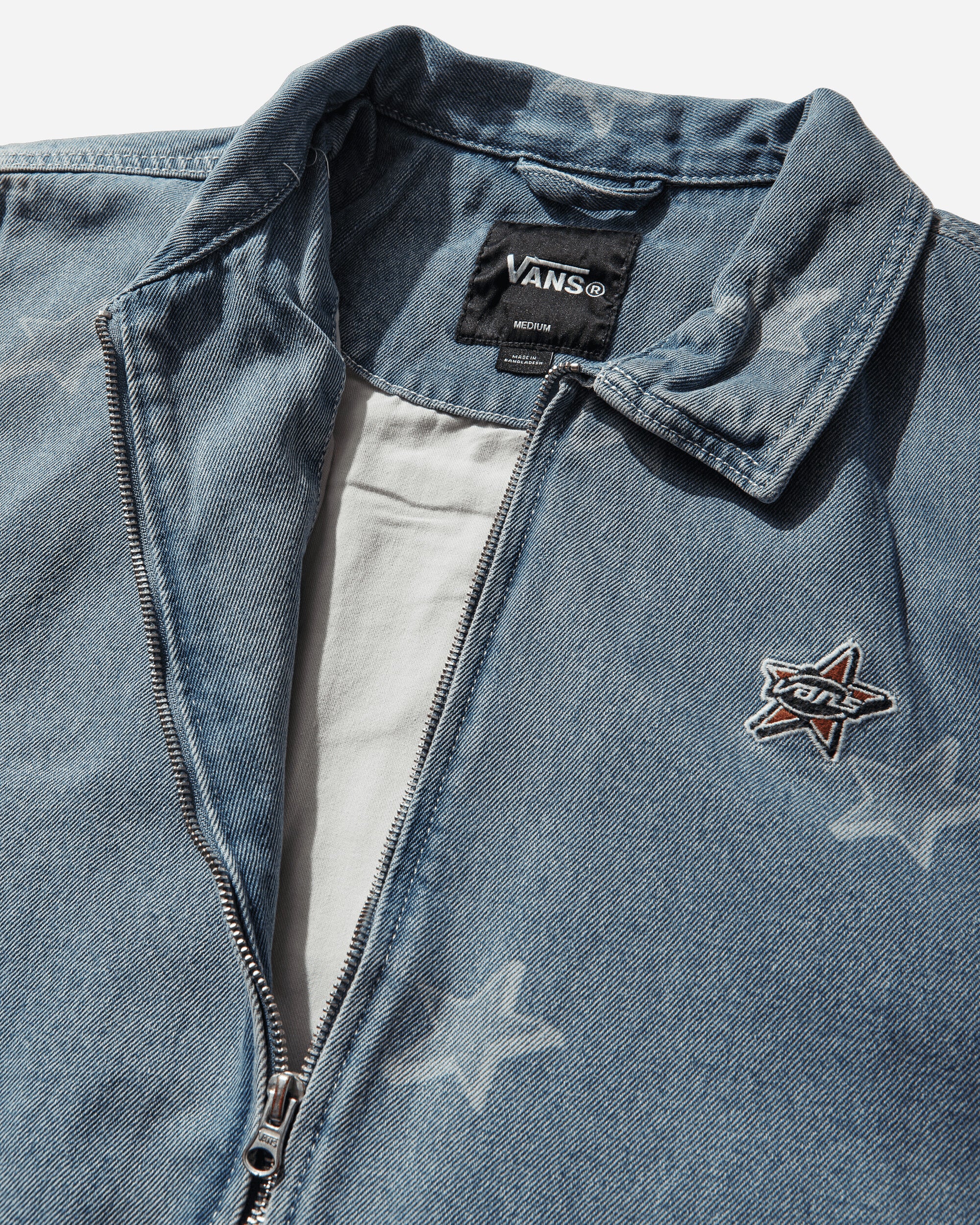 Men's Pomona Denim Station Jacket Stonewash Blue - Image 4