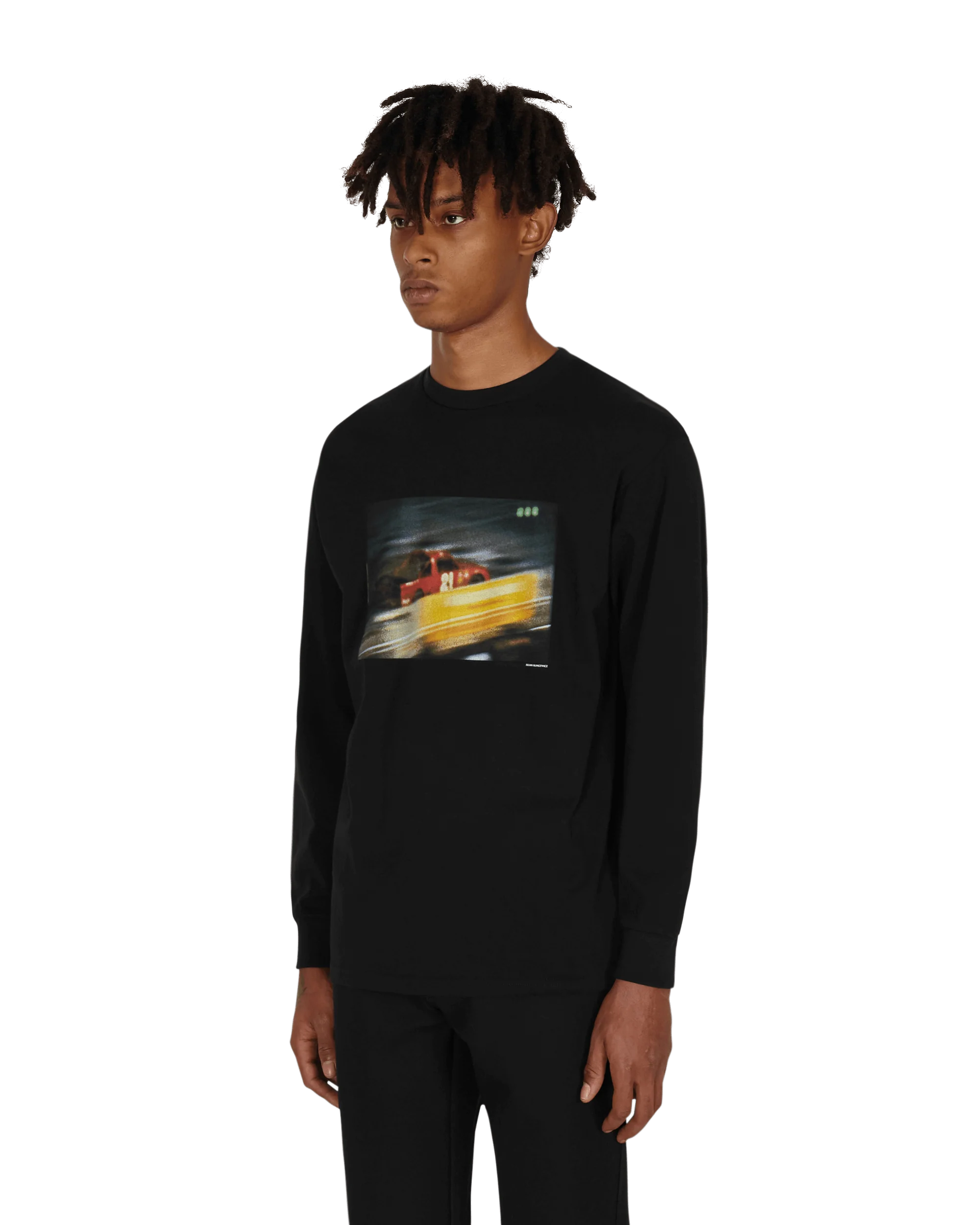 Slam Jam x Julian Klincewicz Longsleeve T-Shirt Black - Image 3