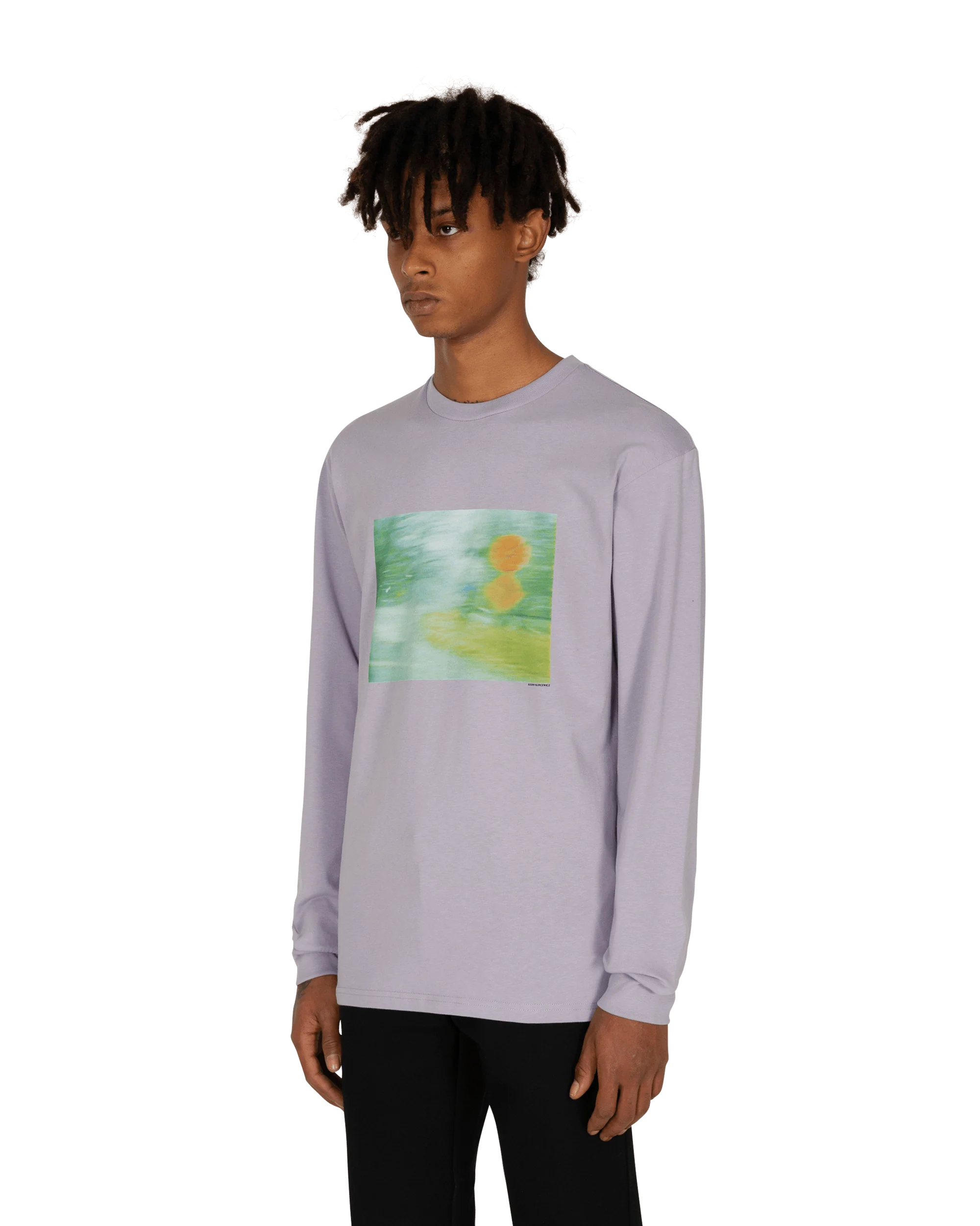 Slam Jam x Julian Klincewicz Longsleeve T-Shirt Purple - Image 3
