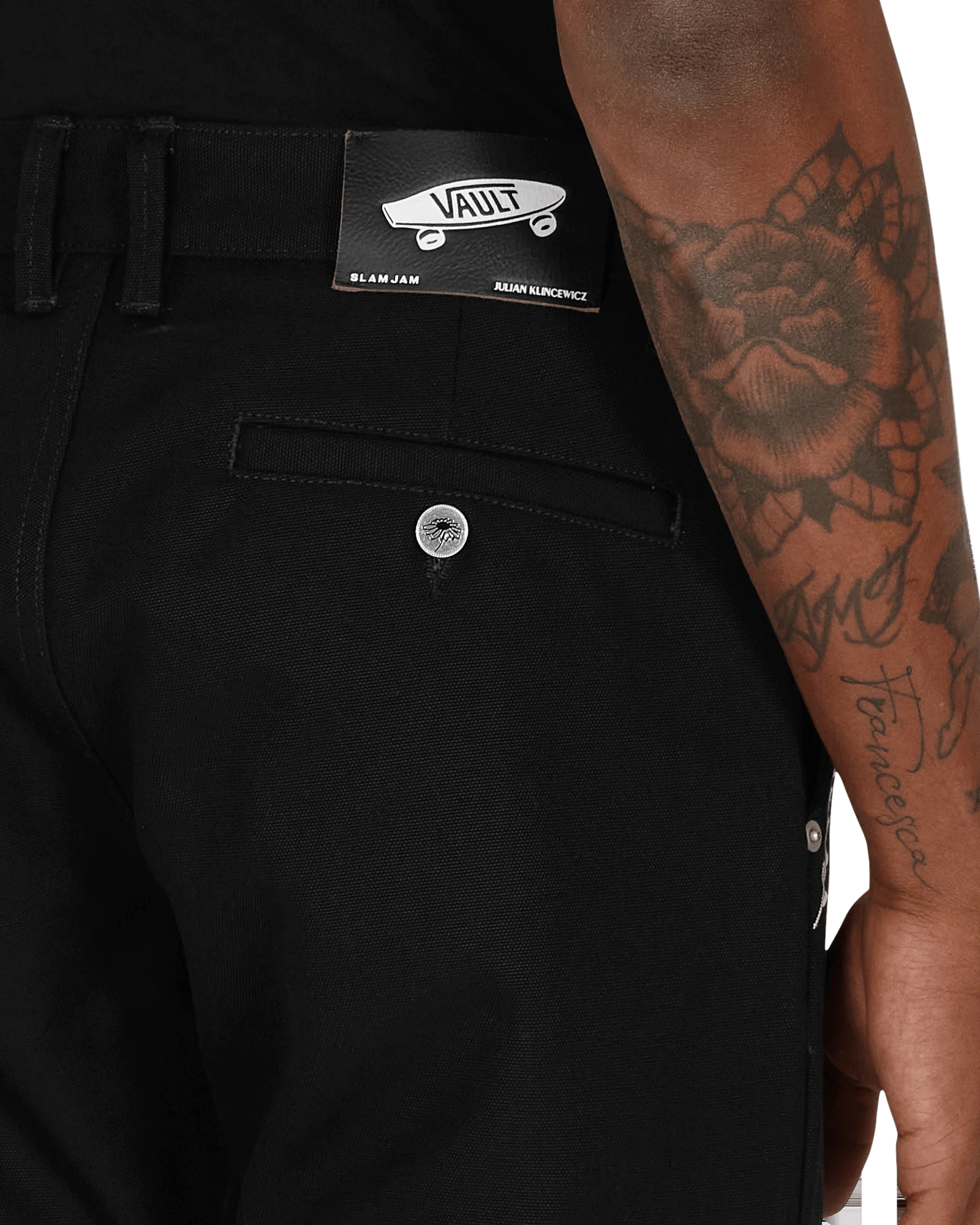 Slam Jam x Julian Klincewicz McCahon Pants Black - Image 7
