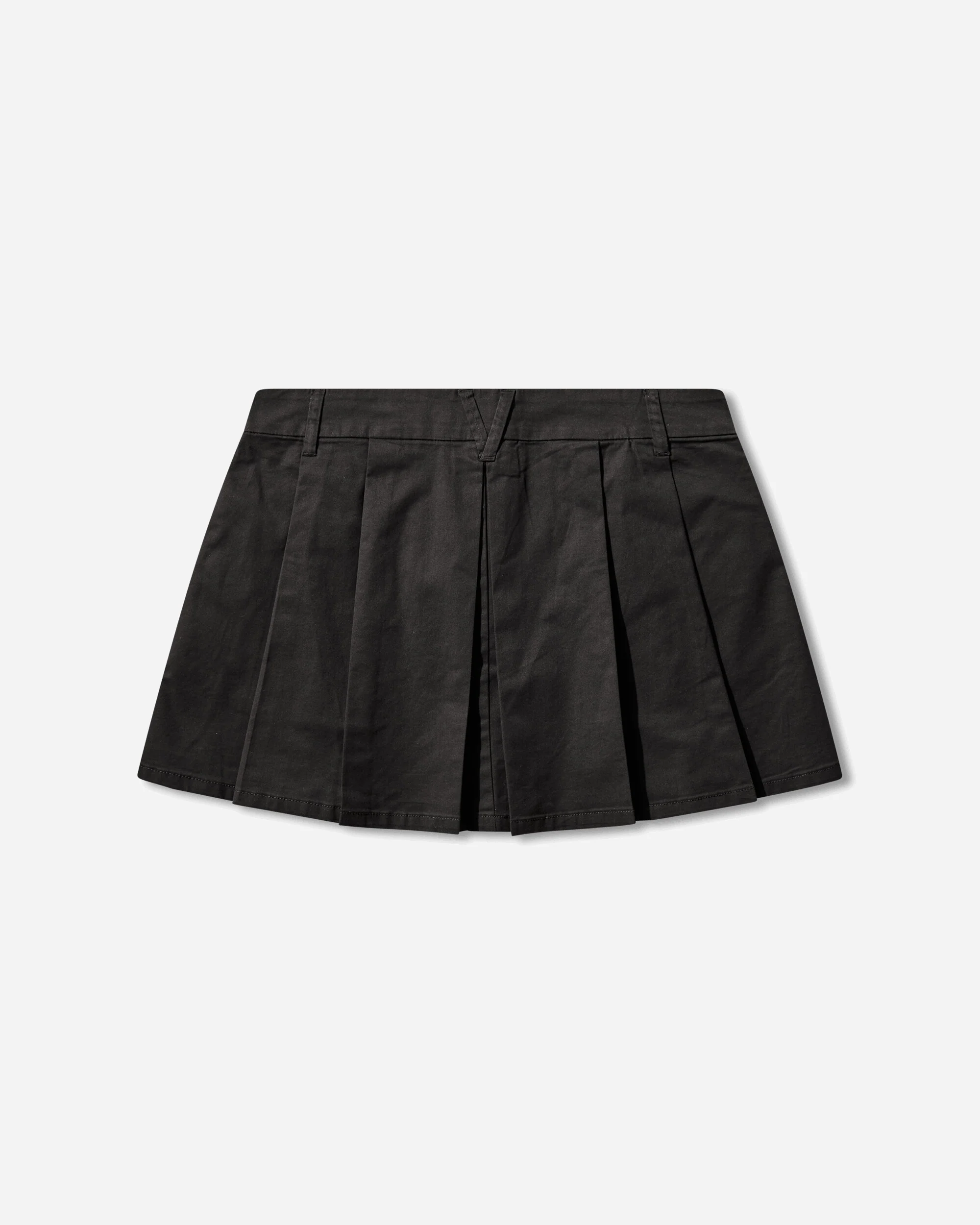 Women's Authentic Chino Mini Skirt Black - Image 2