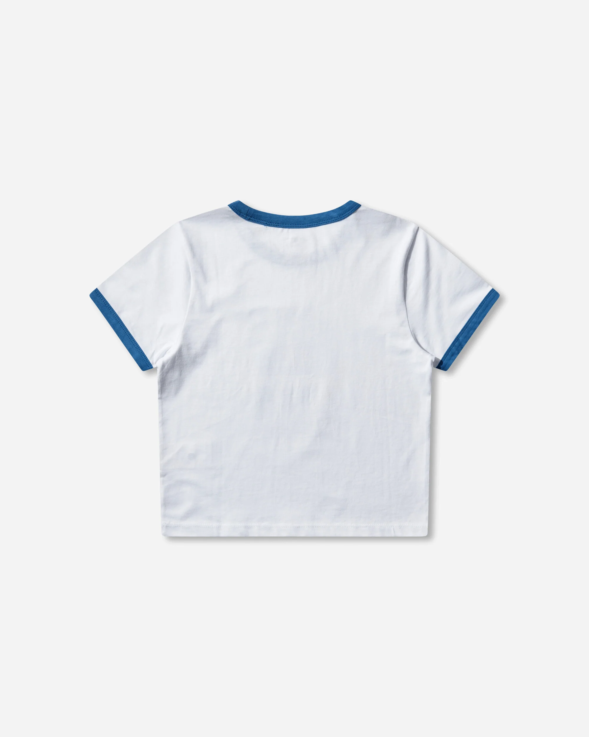 Women's Puppy Ringer Tee White - Image 2