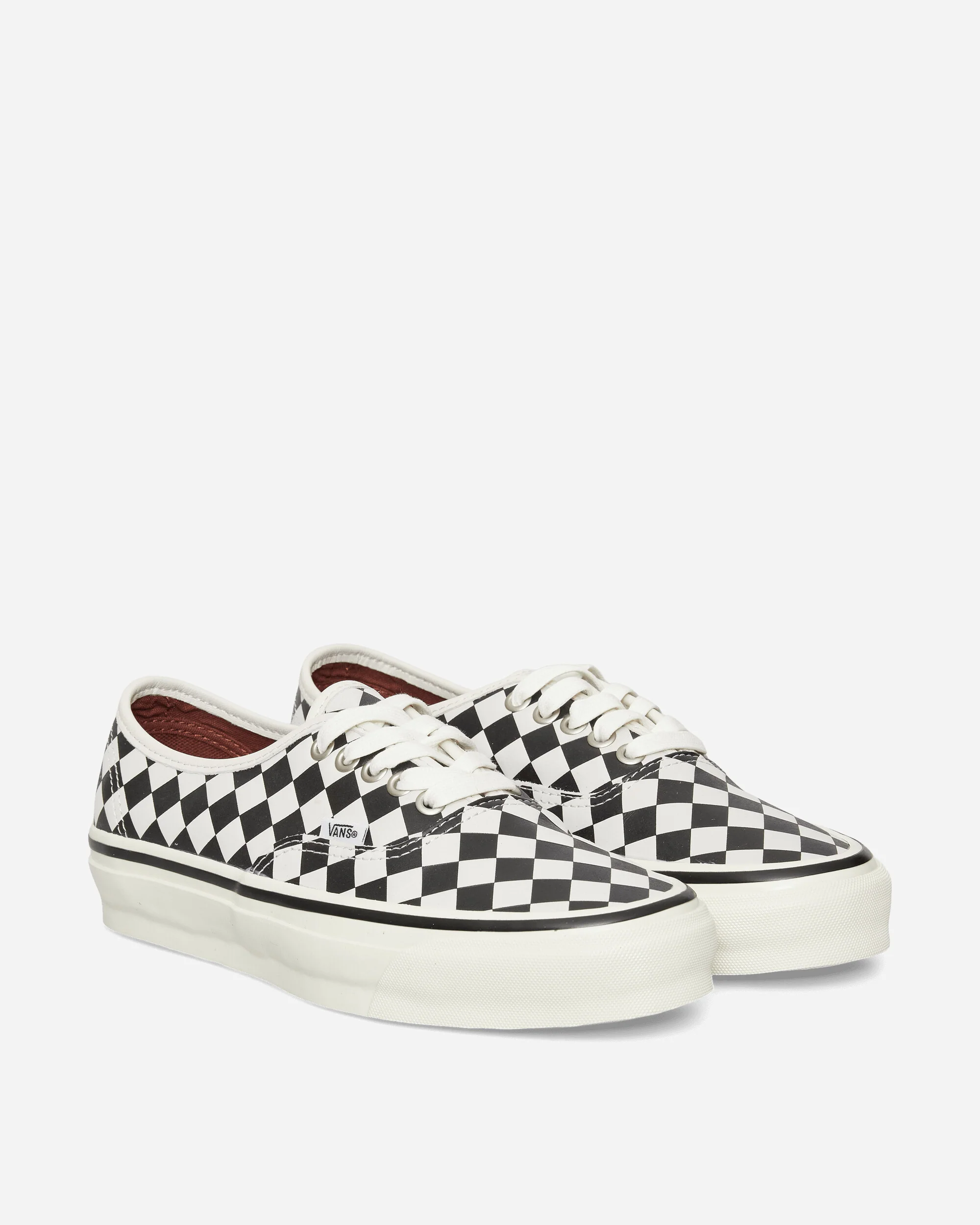 Authentic 44 Diamond Check Sneakers Black / White - Image 2