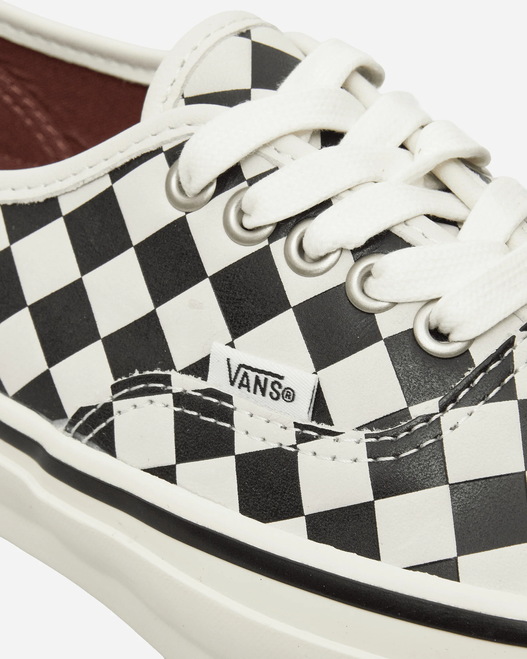 Authentic 44 Diamond Check Sneakers Black / White - Image 6