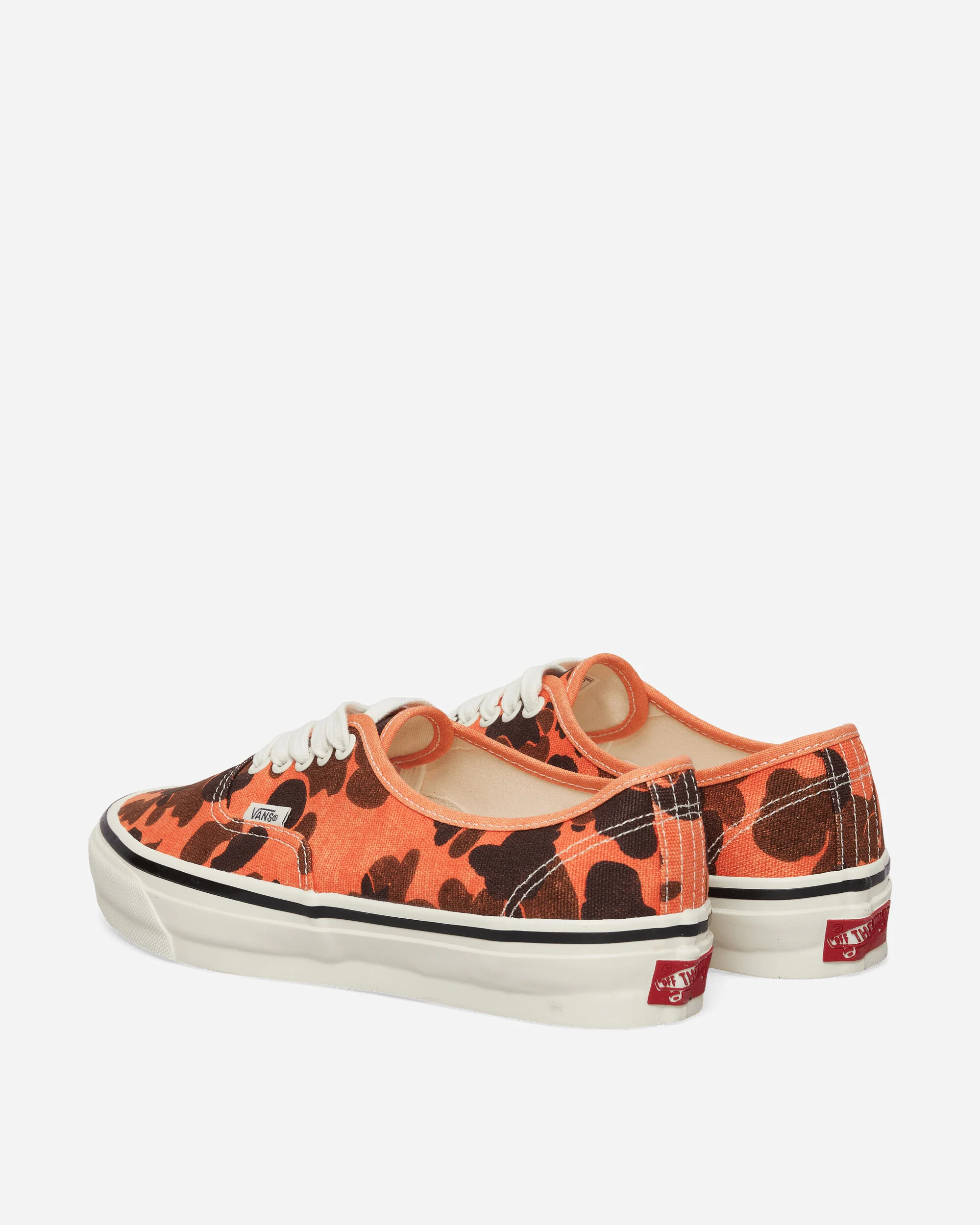 Premium Authentic 44 Duck Camo Sneakers Orange - Image 4