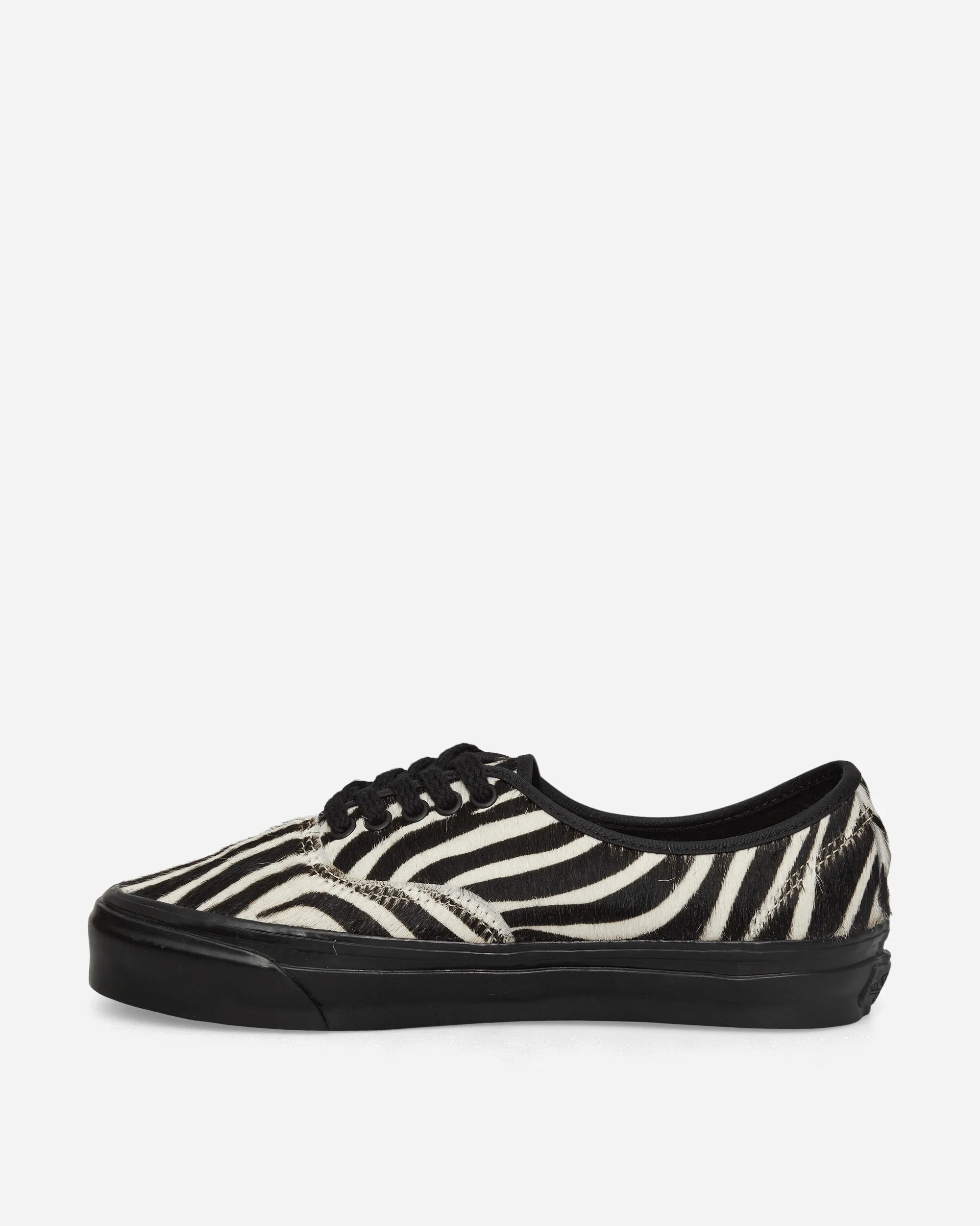 Life is Unfair Authentic 44 LX Pony Hair Sneakers Zebra - Image 3