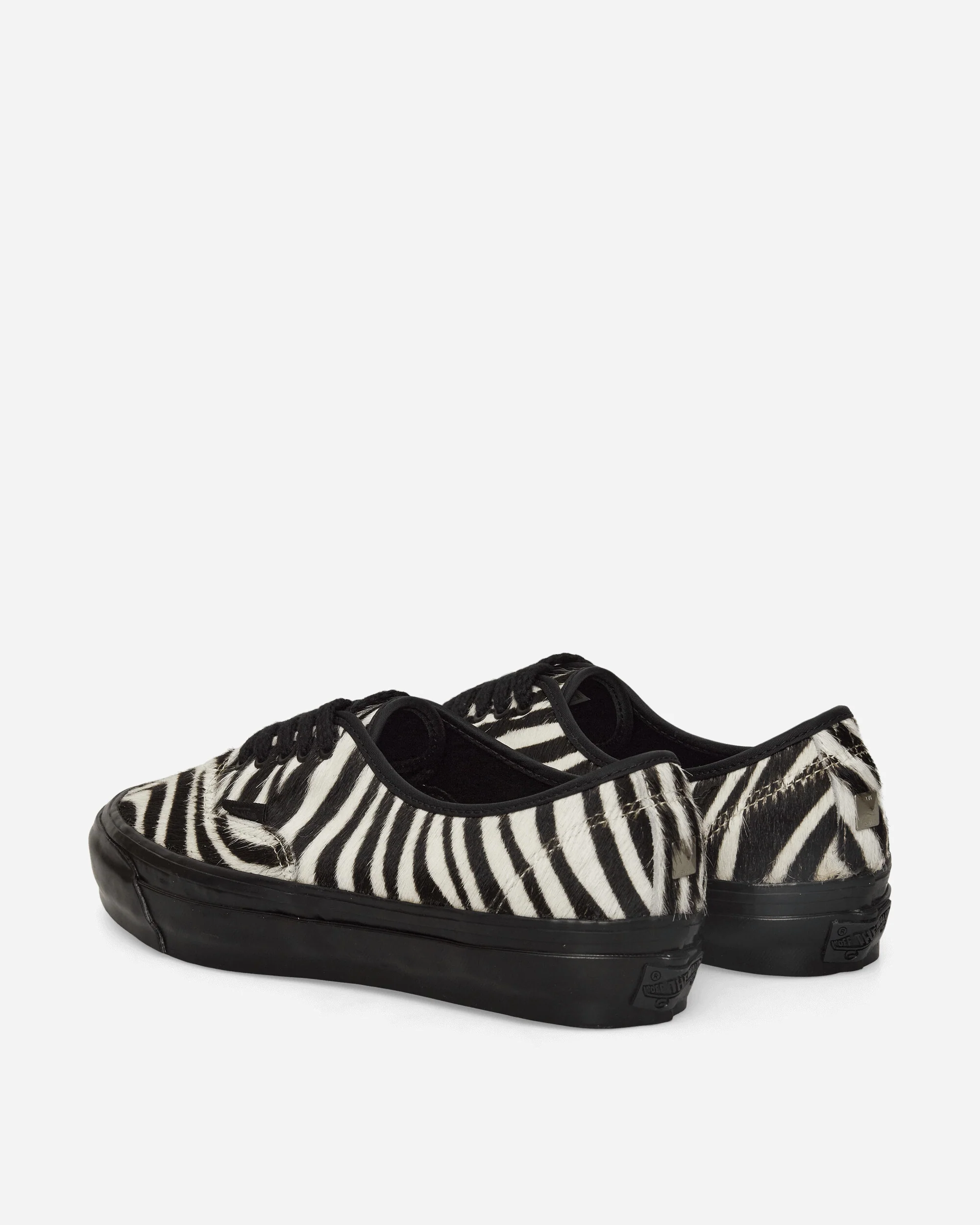 Life is Unfair Authentic 44 LX Pony Hair Sneakers Zebra - Image 4
