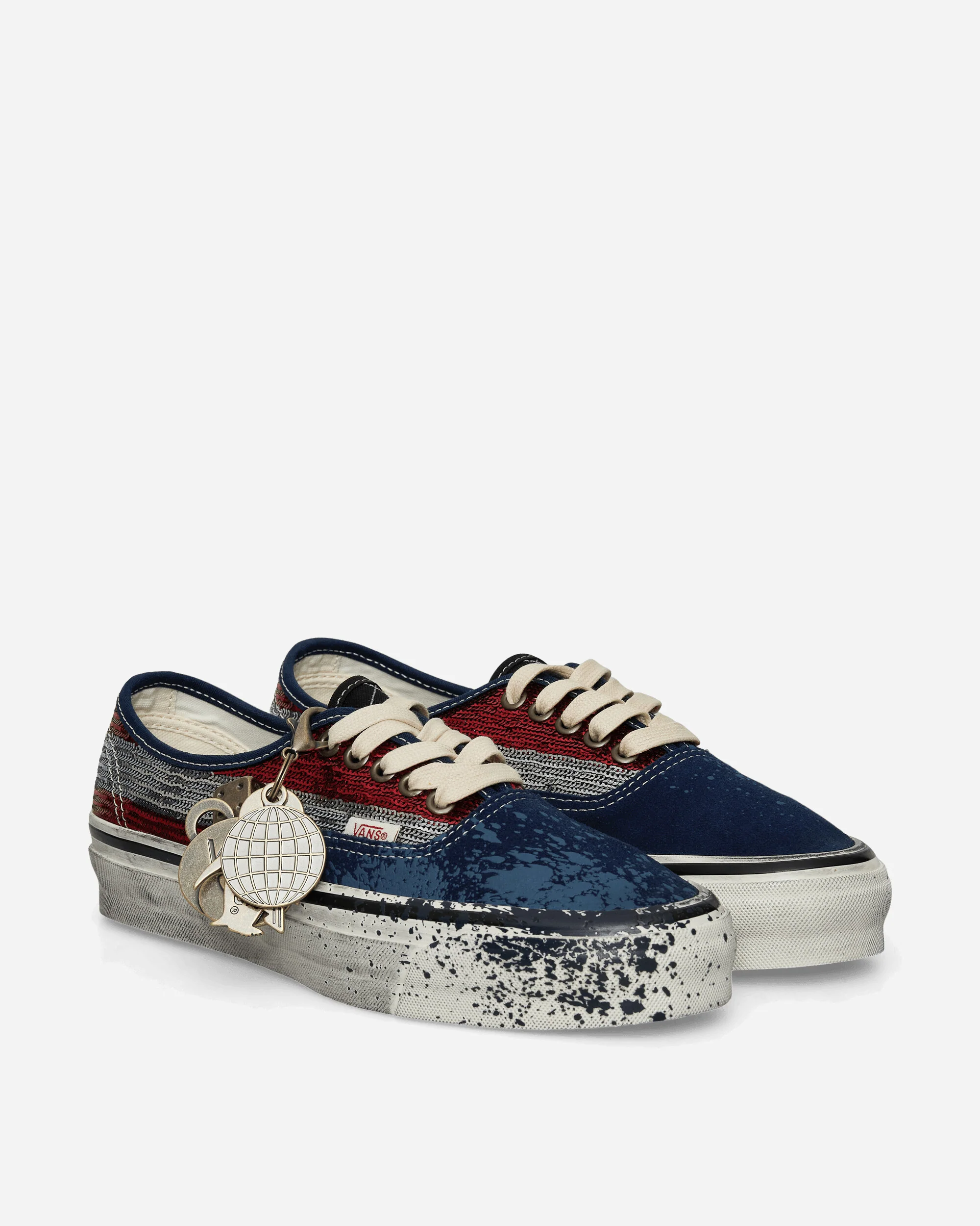 Premium Authentic 44 Sneakers Red / Navy - Image 2