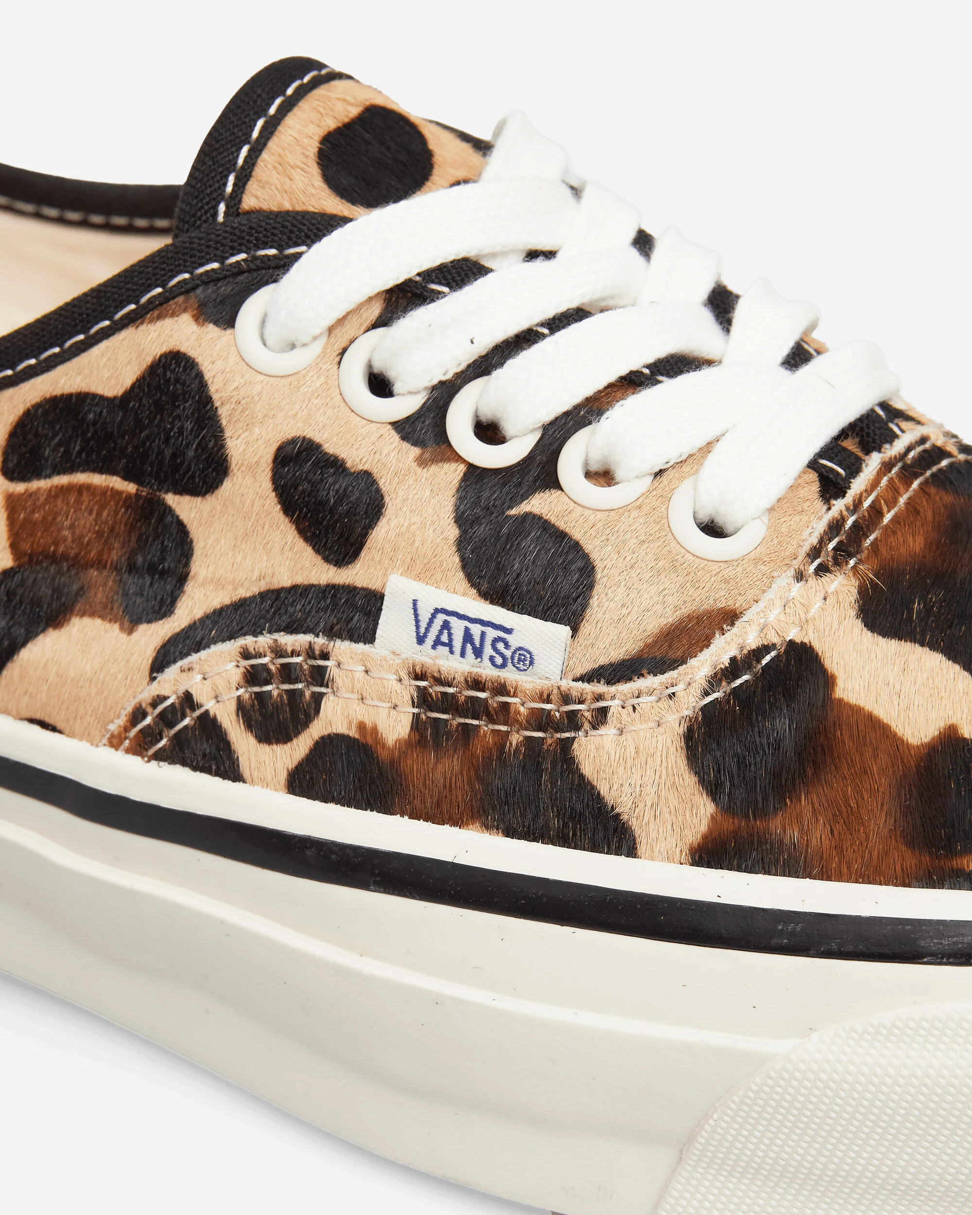 Premium Authentic 44 Pony Hair Sneakers Marshmallow / Leopard - Image 6